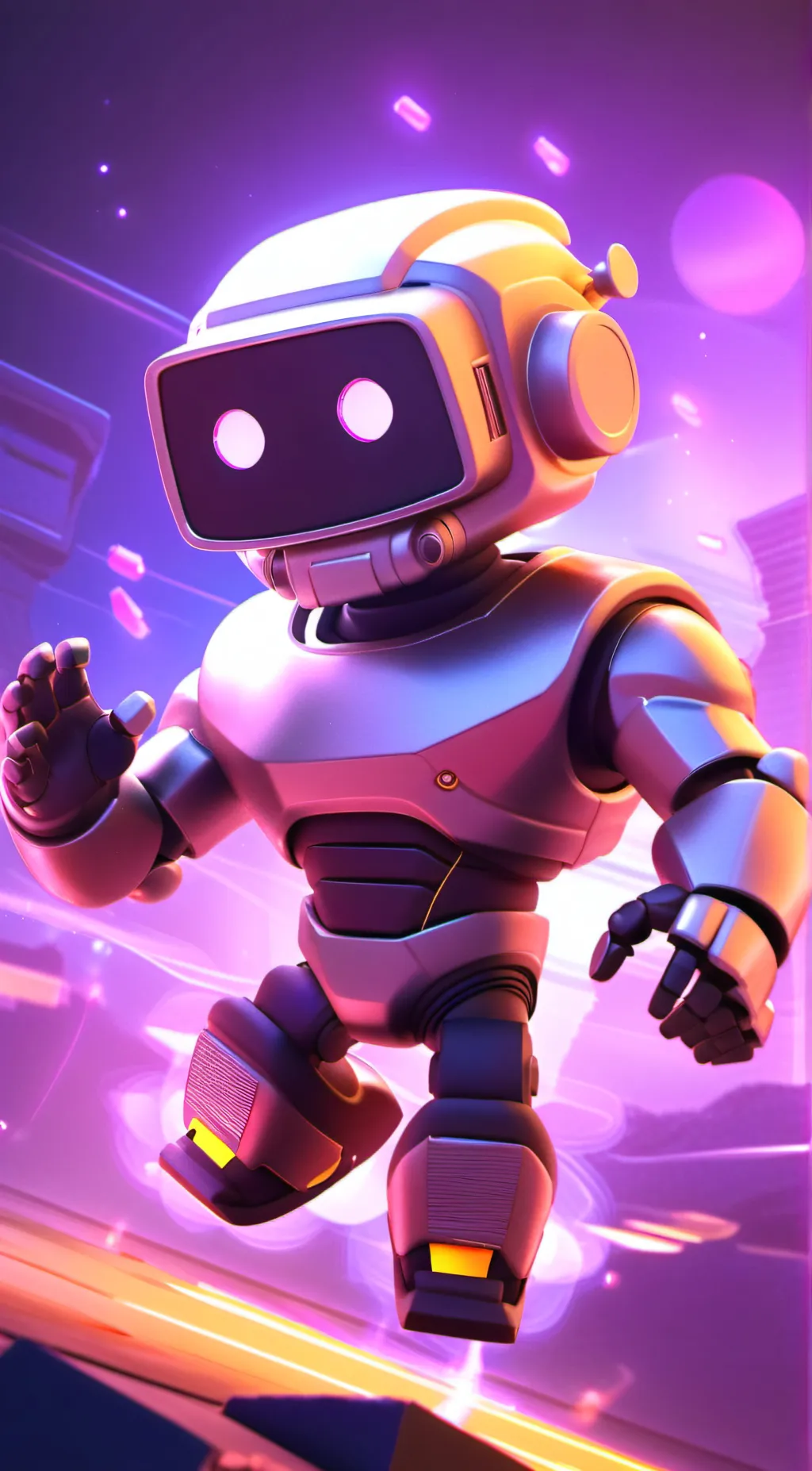 ai character: Rocky background