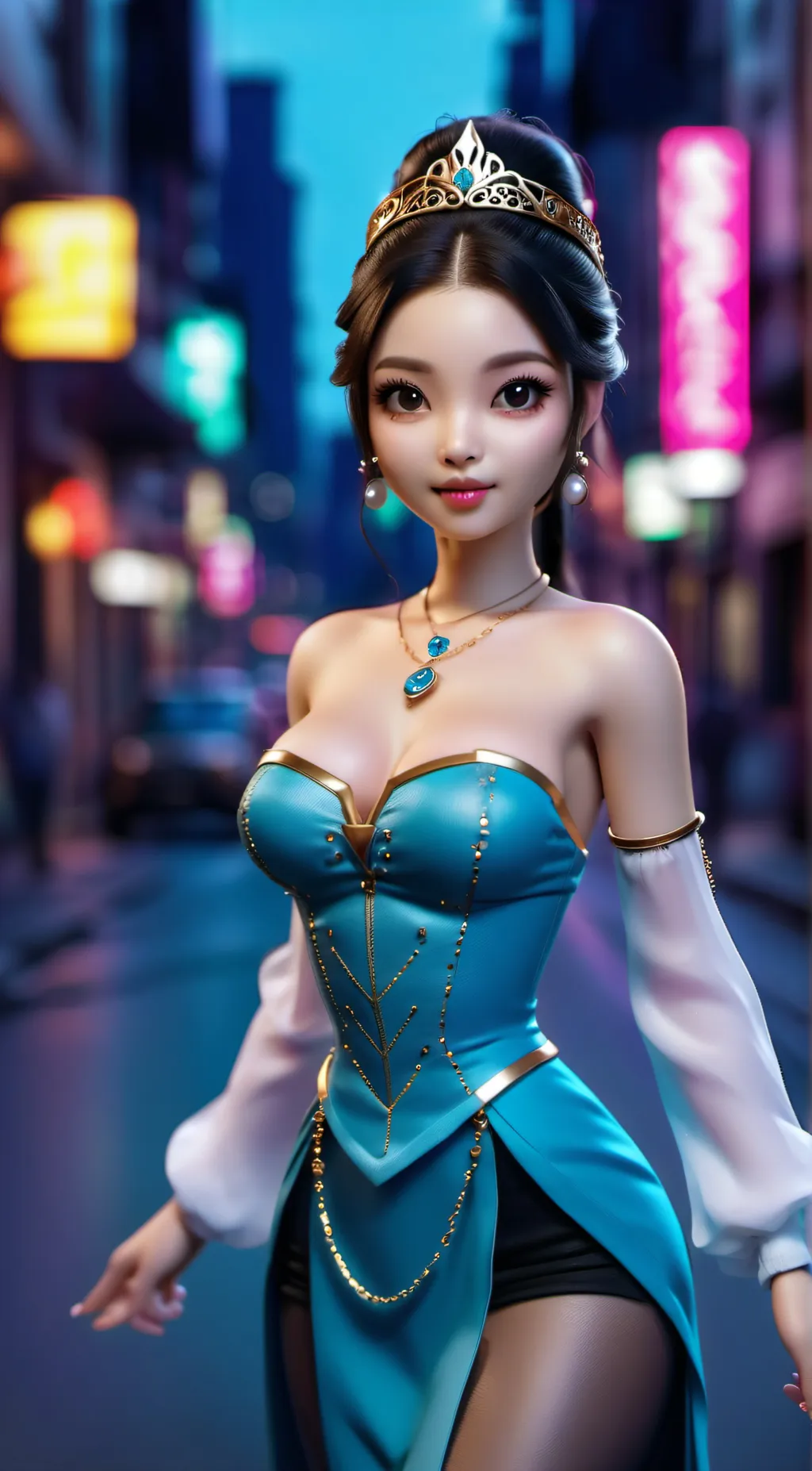 ai character: Jade background