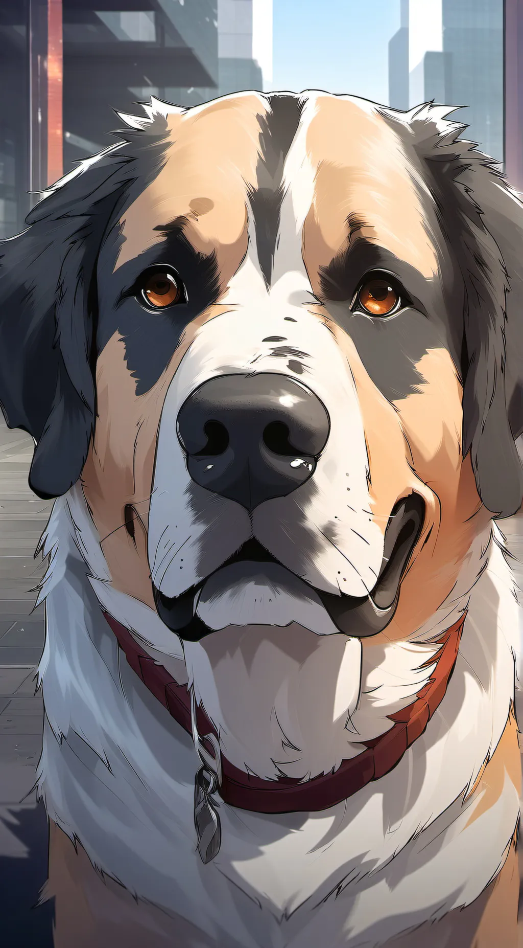 ai character: Lilly background