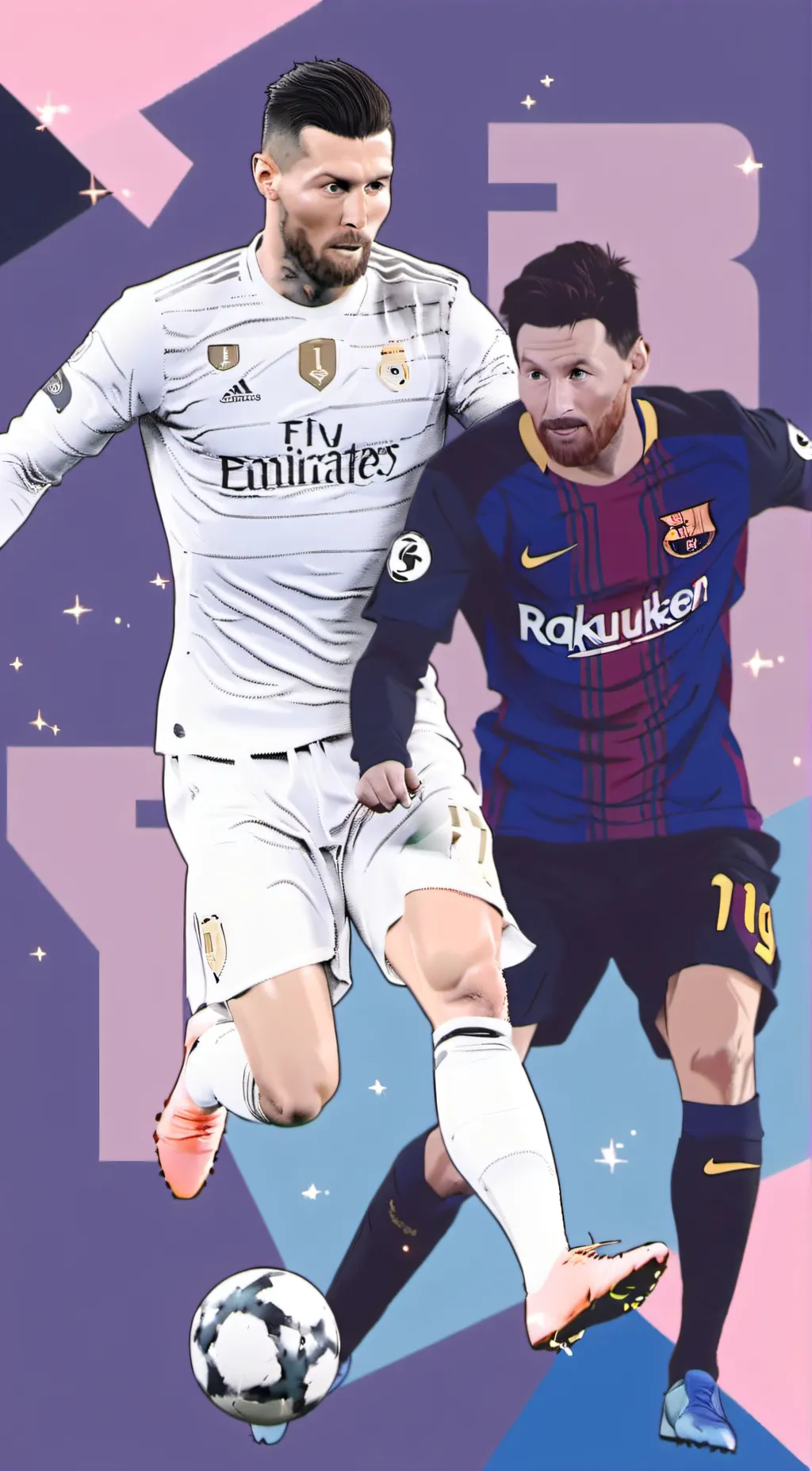 ai character: the goat messi background
