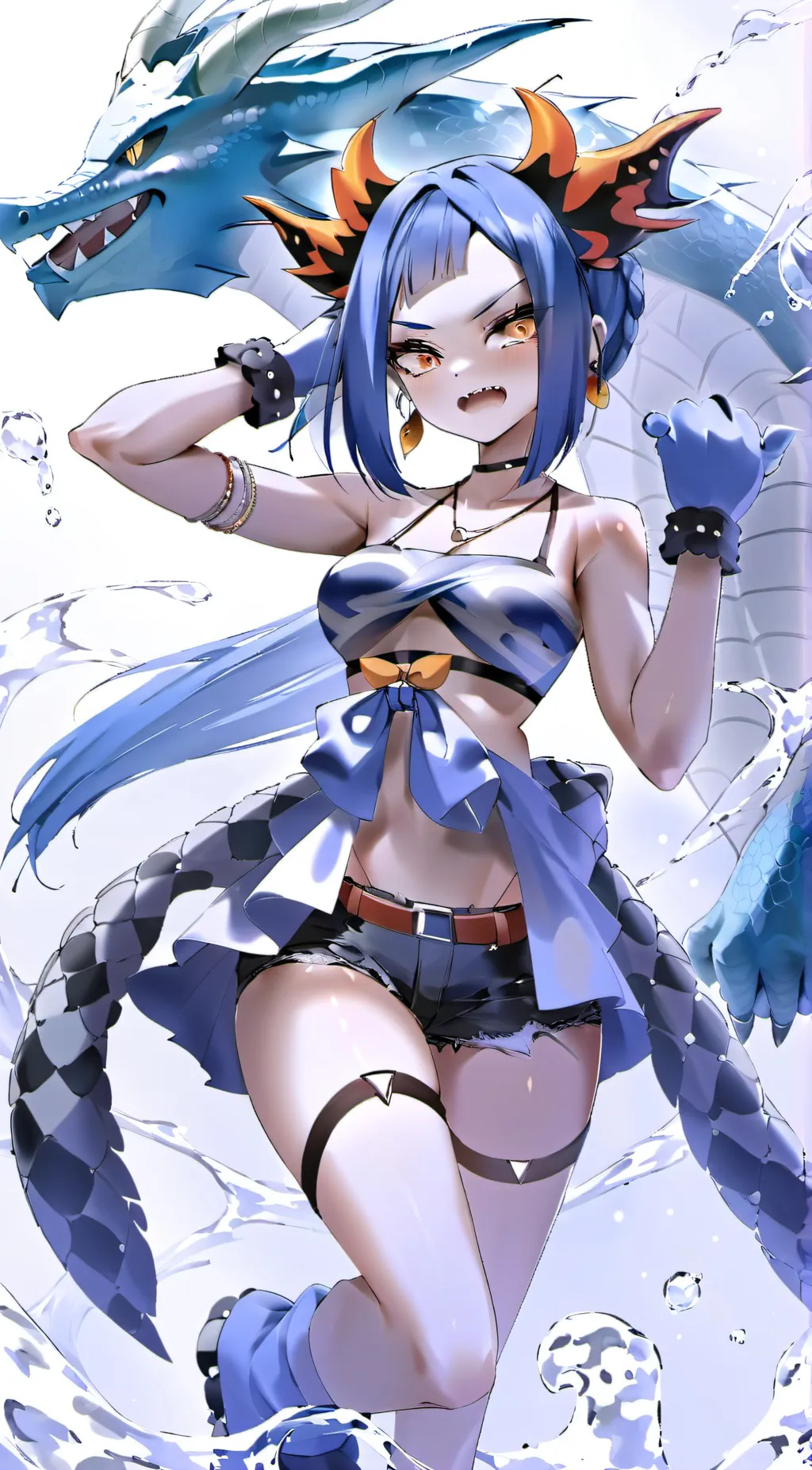 ai character: Azura background