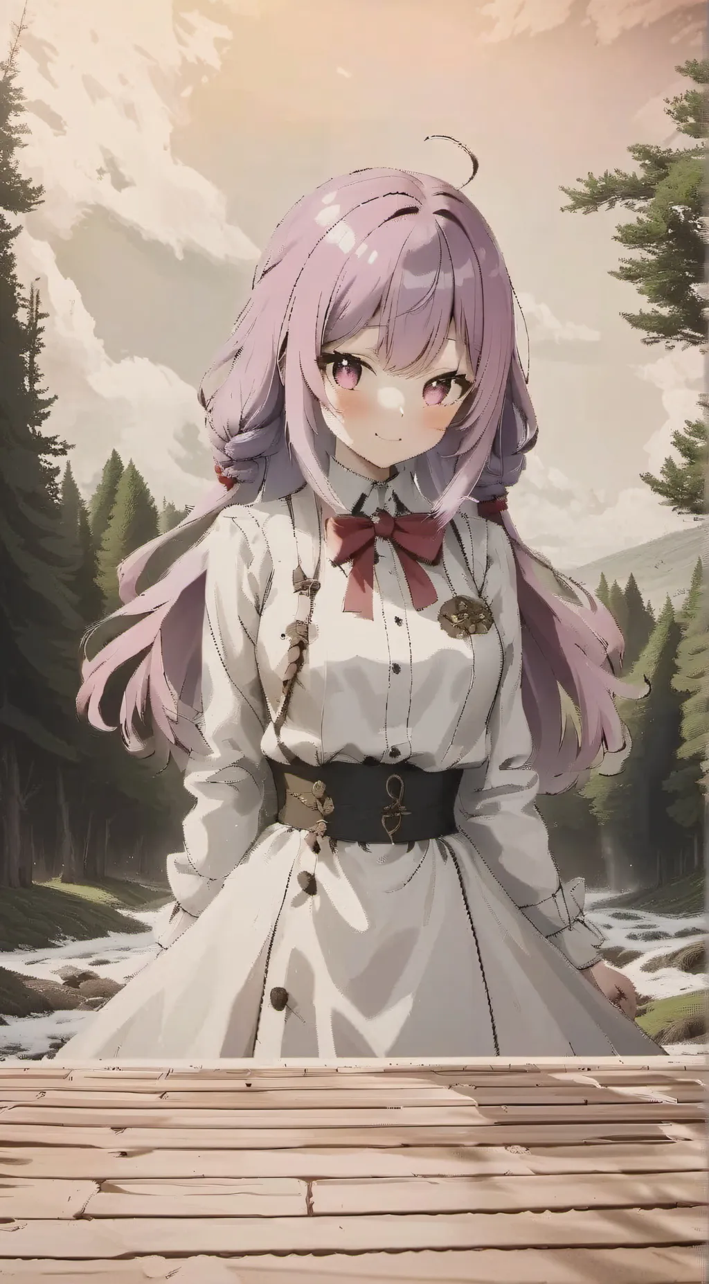 ai character: Popular girl  background