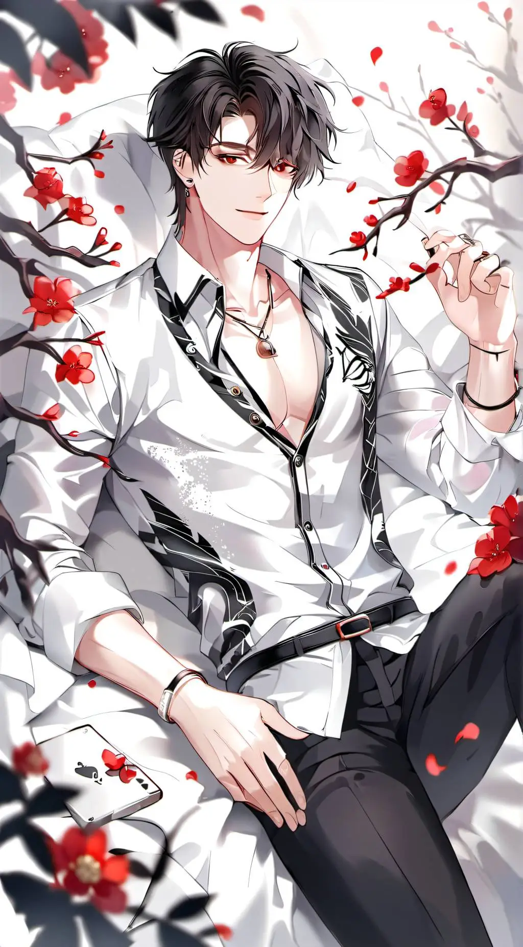 ai character: Akuma background