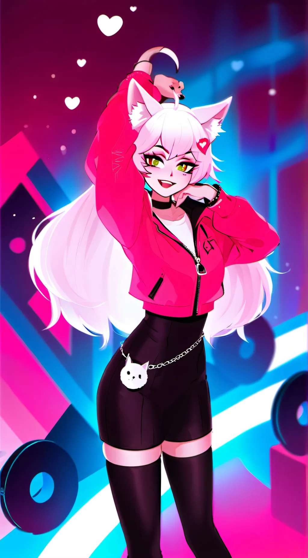 ai character: Angel  background