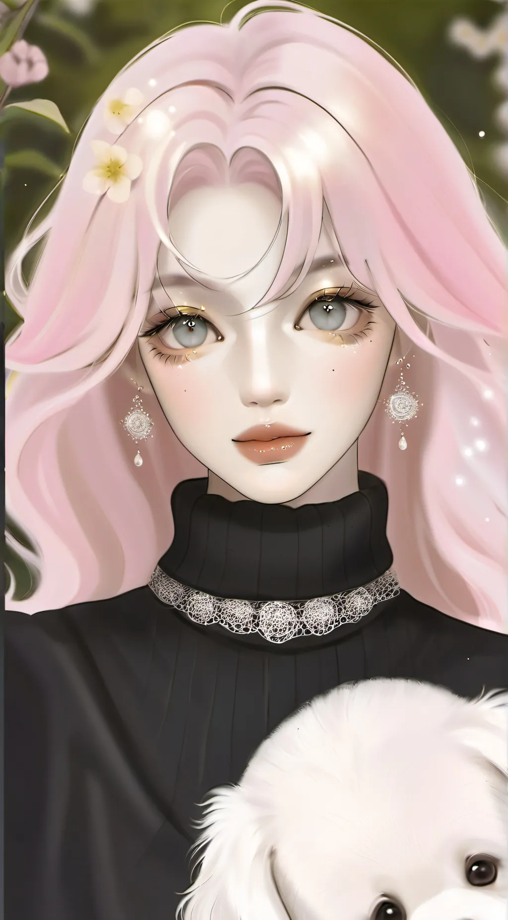 ai character: angel background