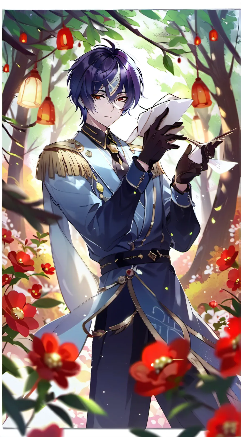 ai character: M I C H I R O background