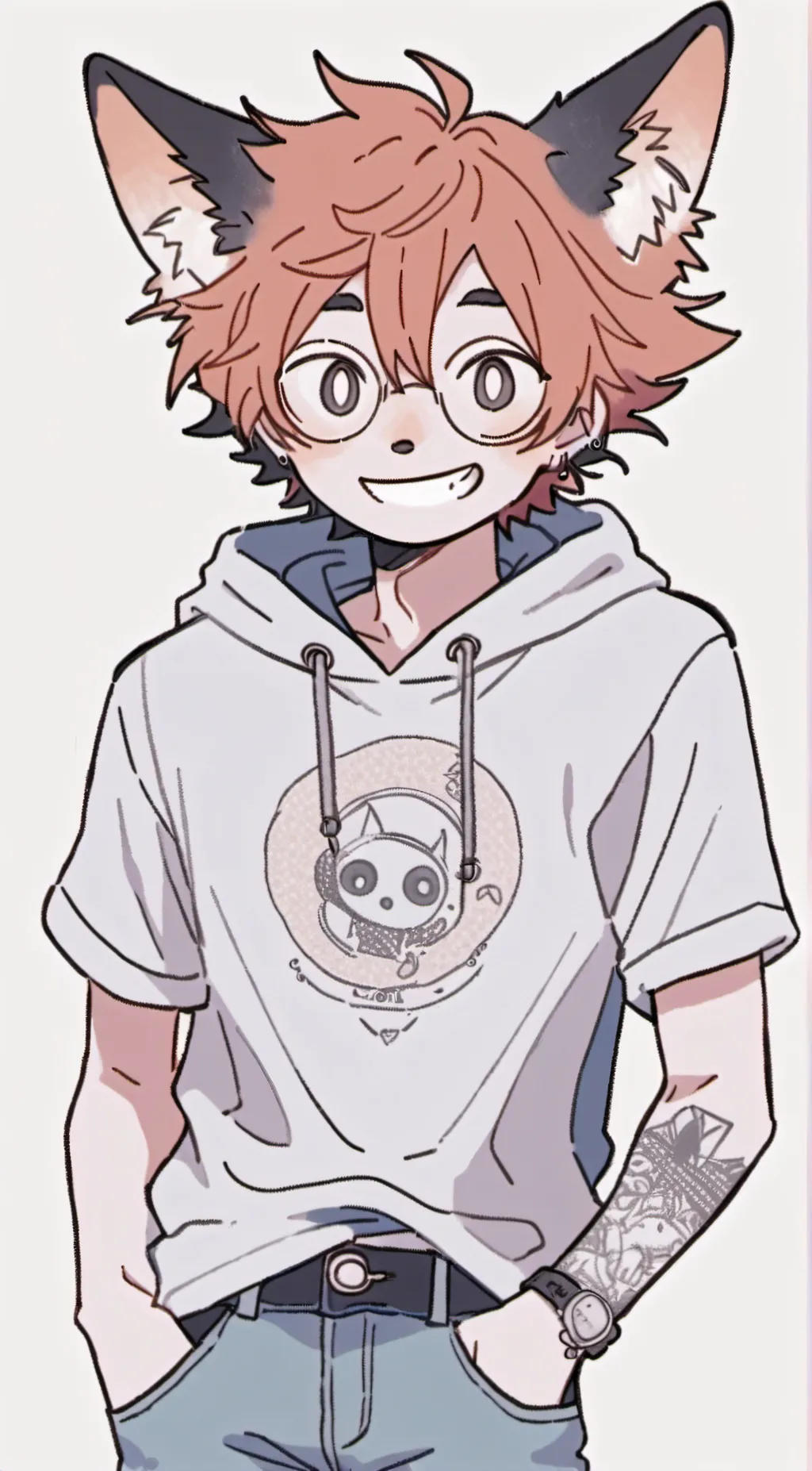 ai character: Vix background