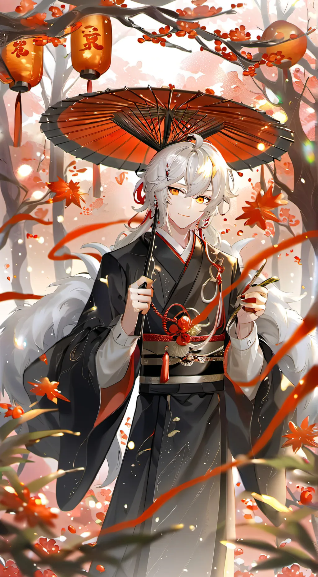 ai character: kokushibou  background