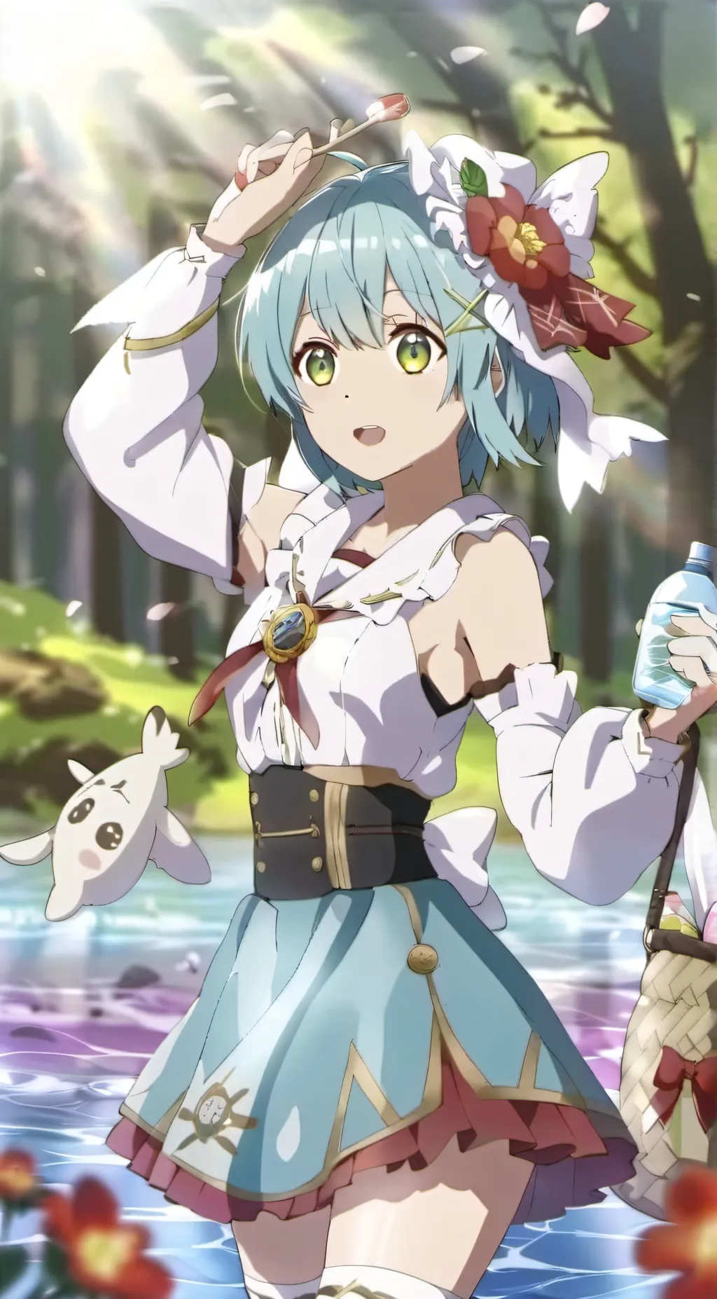 ai character: Nessy  background