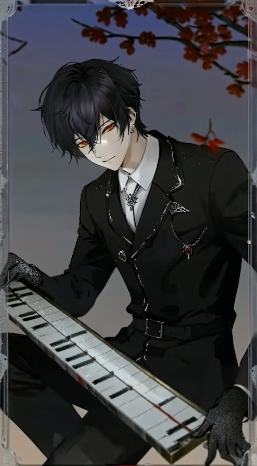 ai character: Theo  background