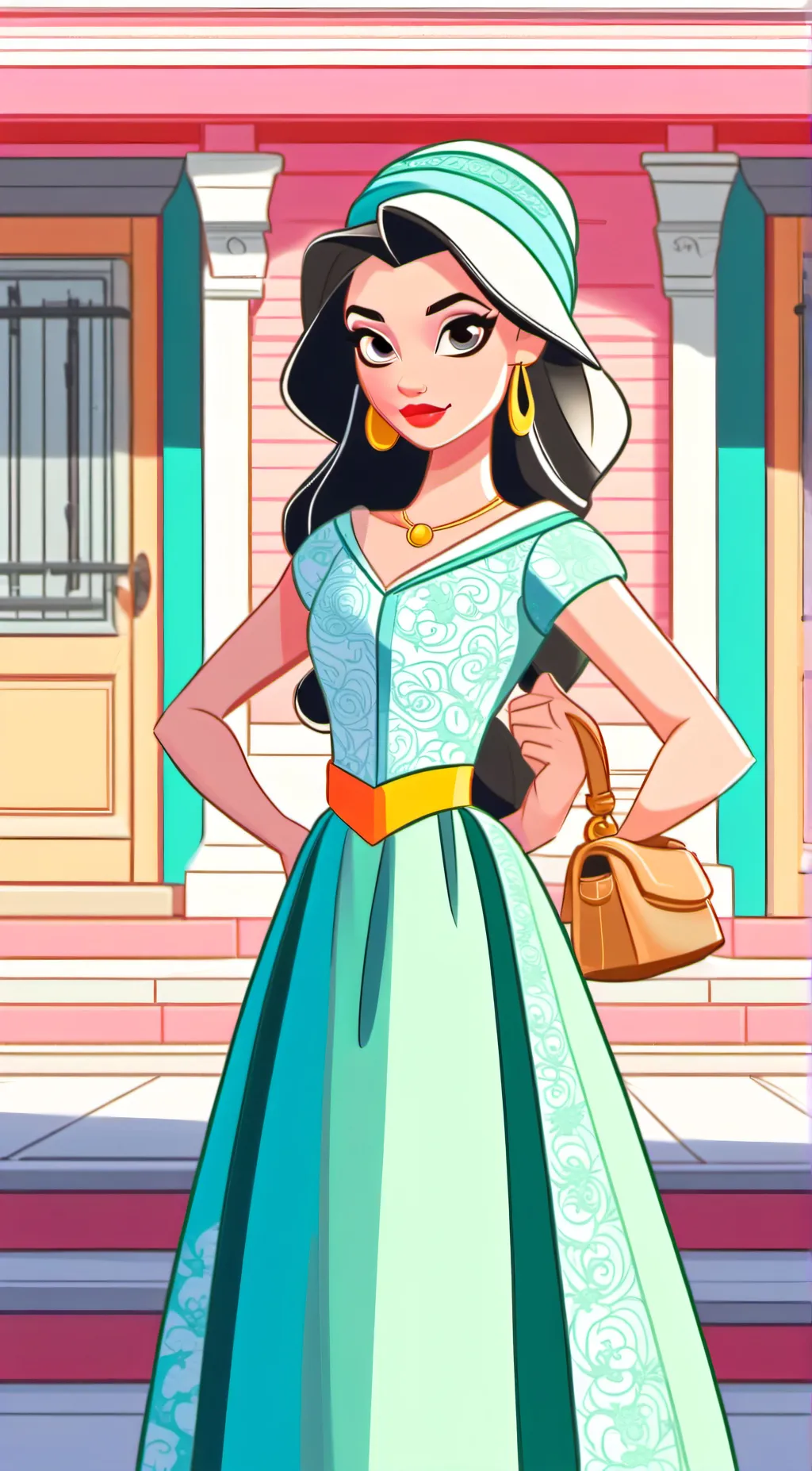 ai character: Laylah  background