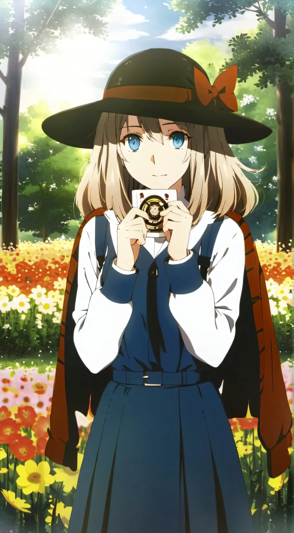 ai character: serena background