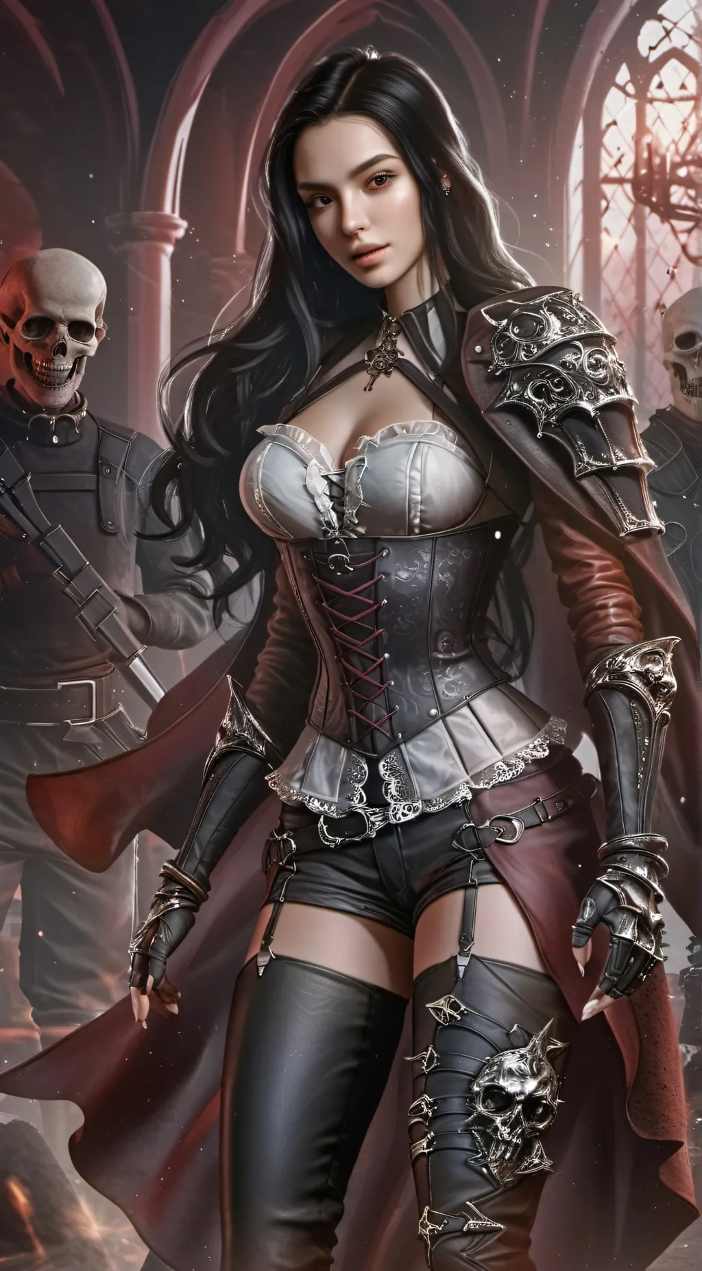 ai character: Melanie  background