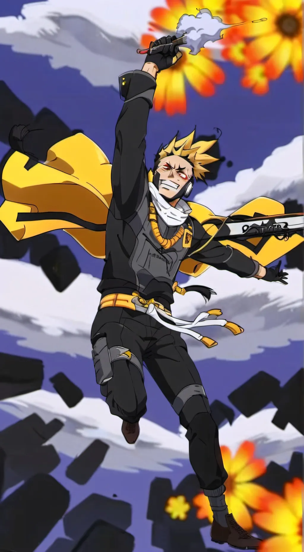 ai character: Present Mic background