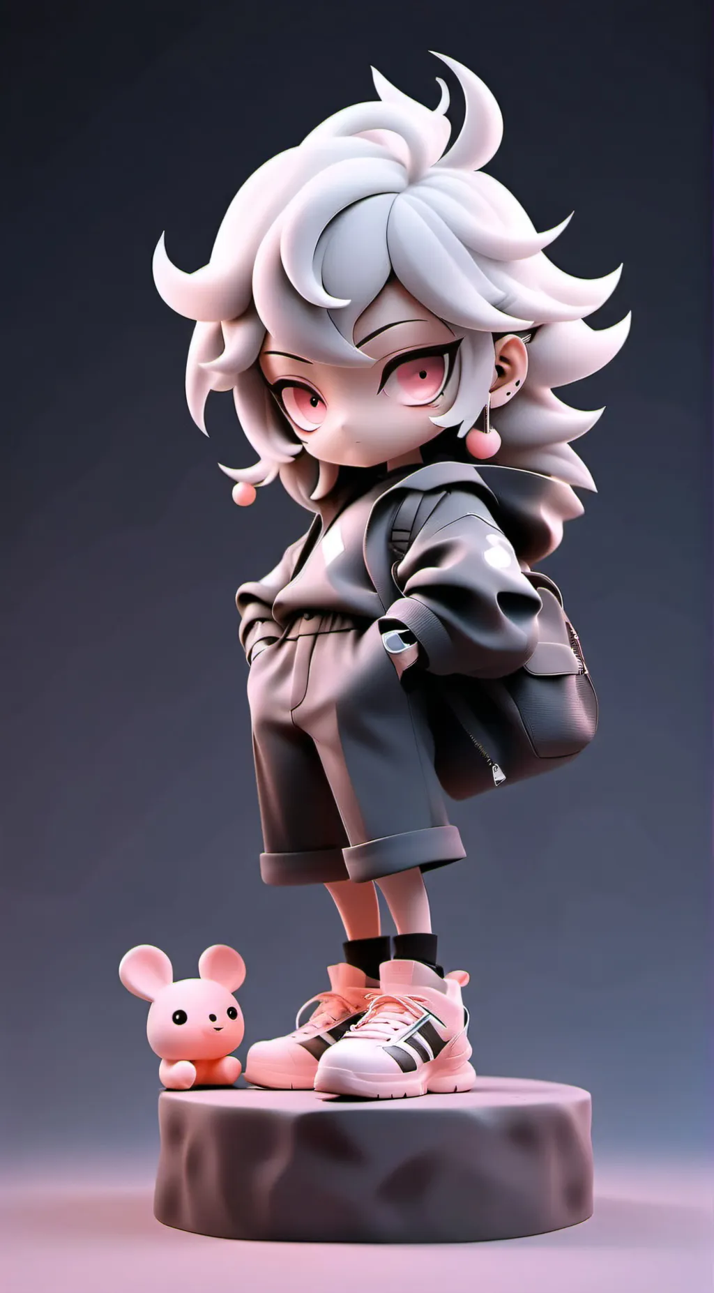 ai character: older Emily  background