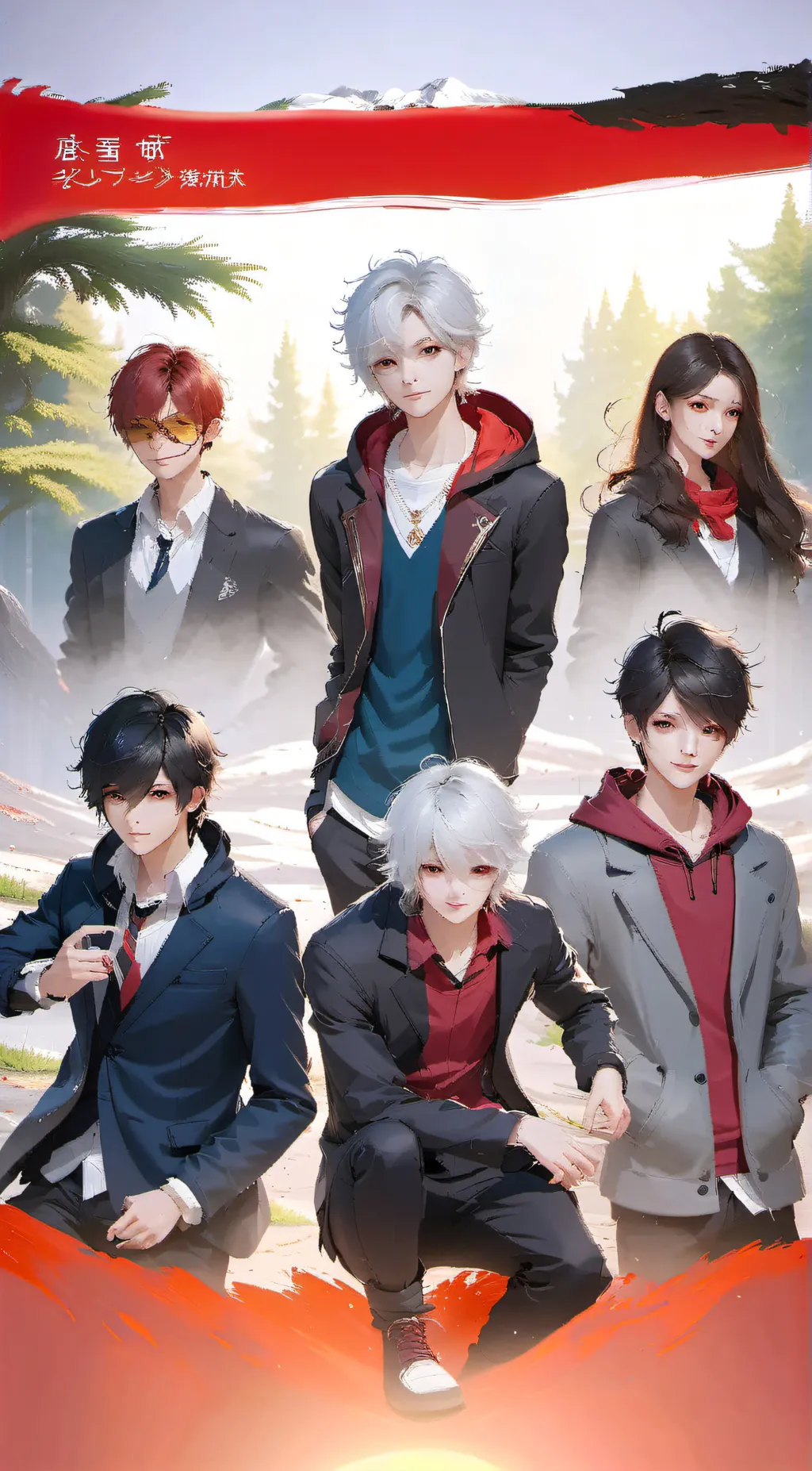 ai character: high School background