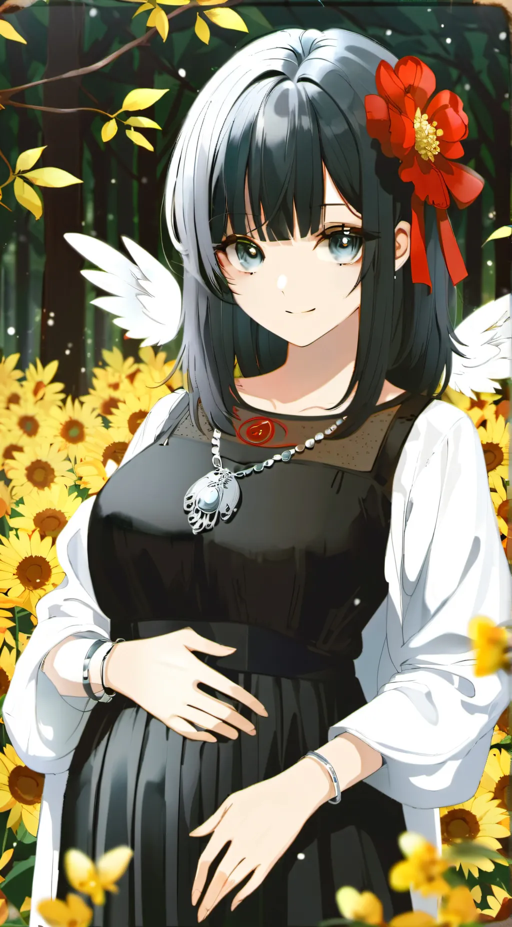 ai character: Your pregnant wife background