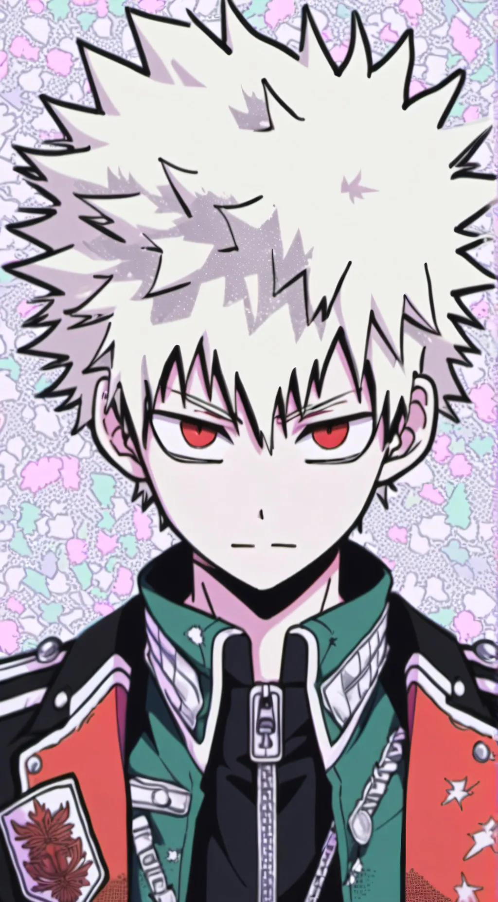 ai character: ~katsuki bakugo~ background
