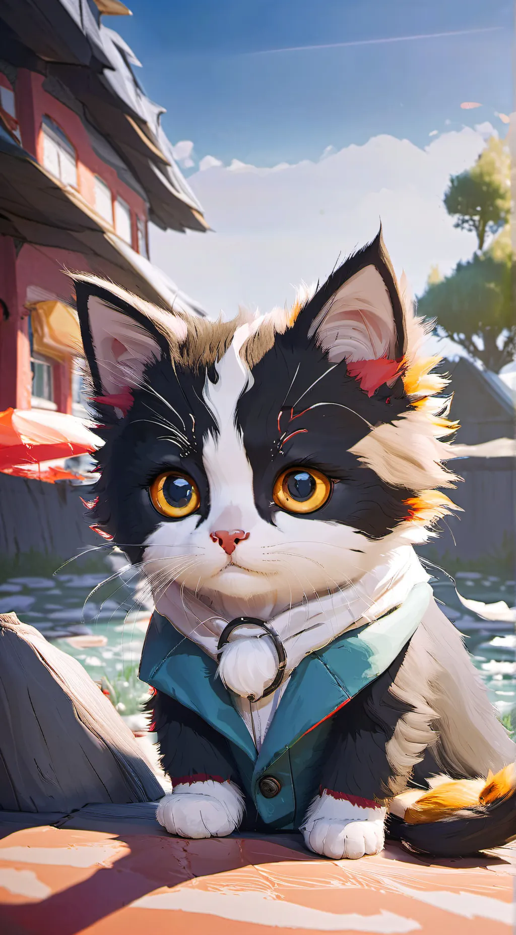 ai character: Blake background