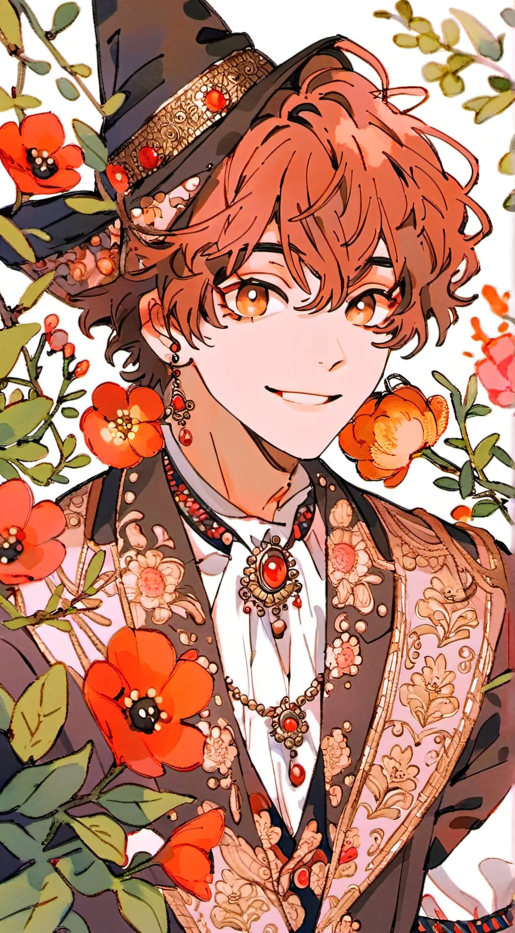 ai character: Liam  background