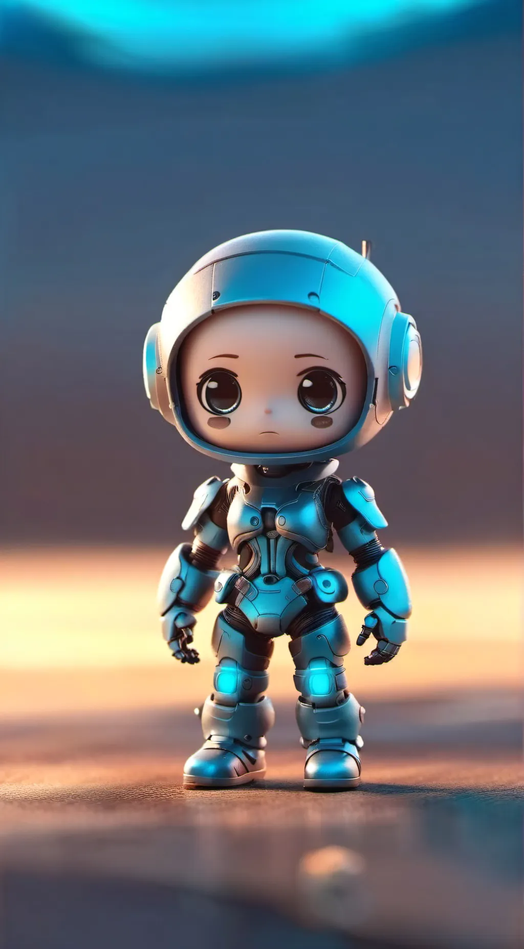 ai character: *Chibi•Robot* background