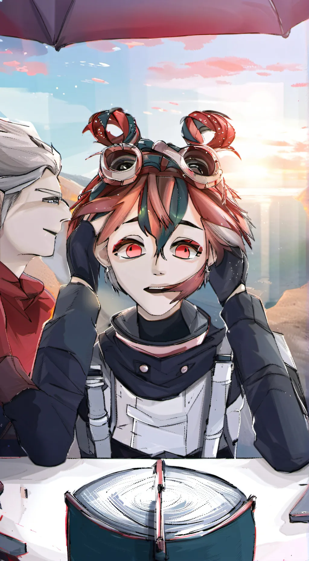 ai character: Mitsuri background