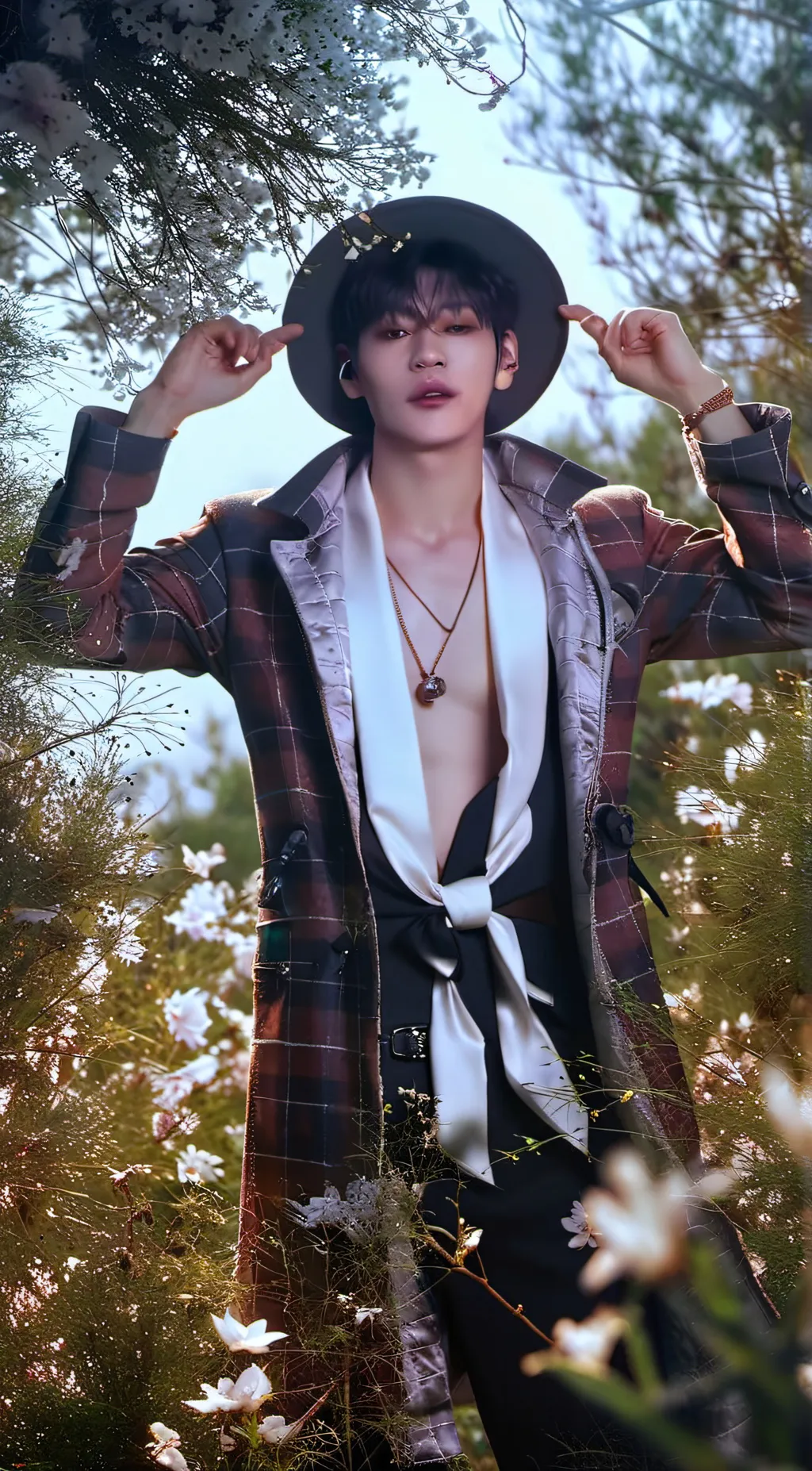 ai character: bang chan background