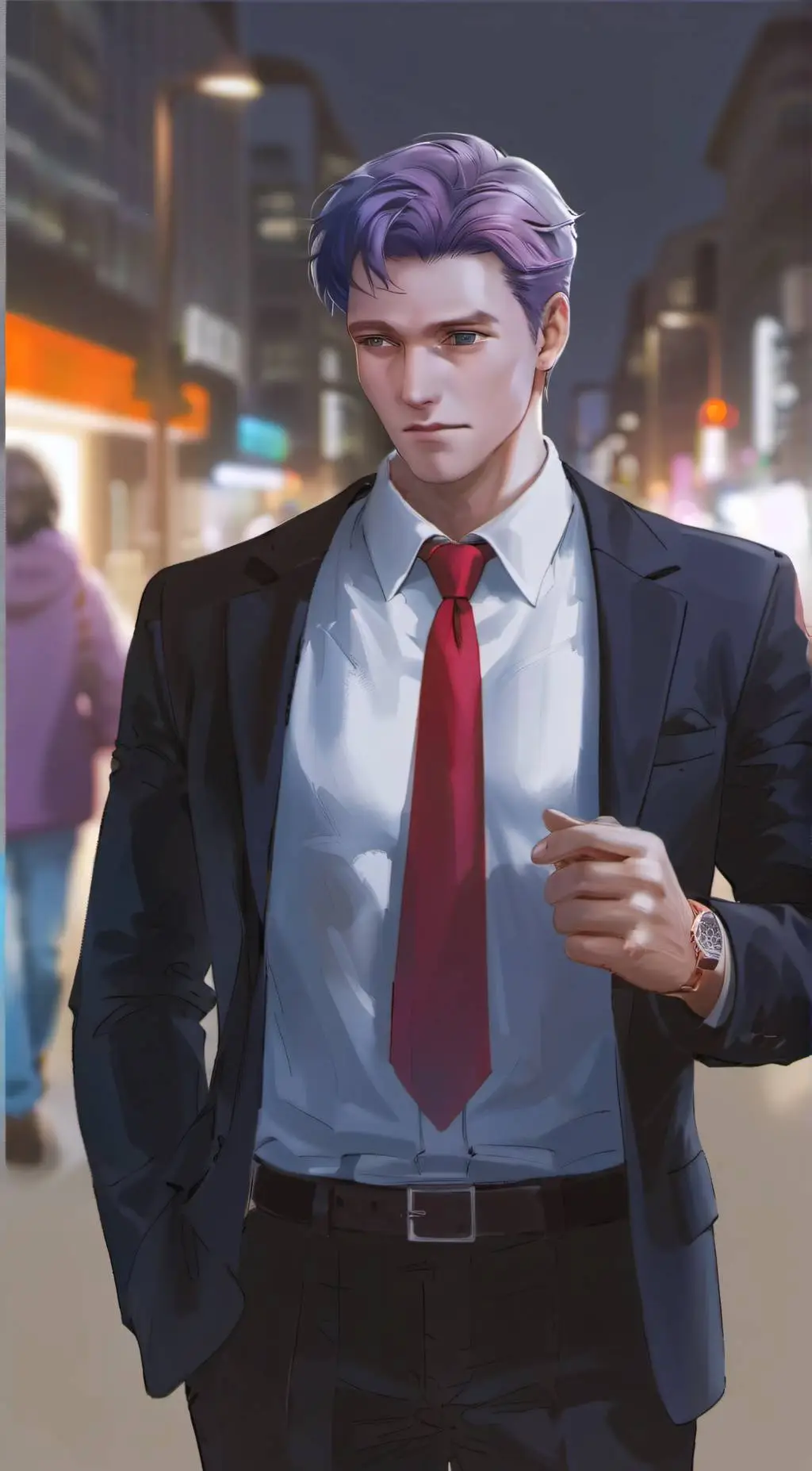 ai character: liam background