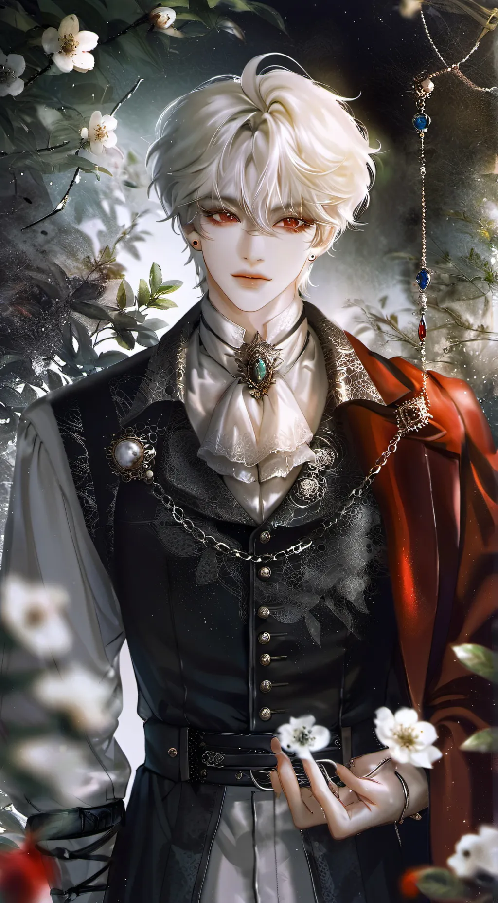 ai character: Keith  background