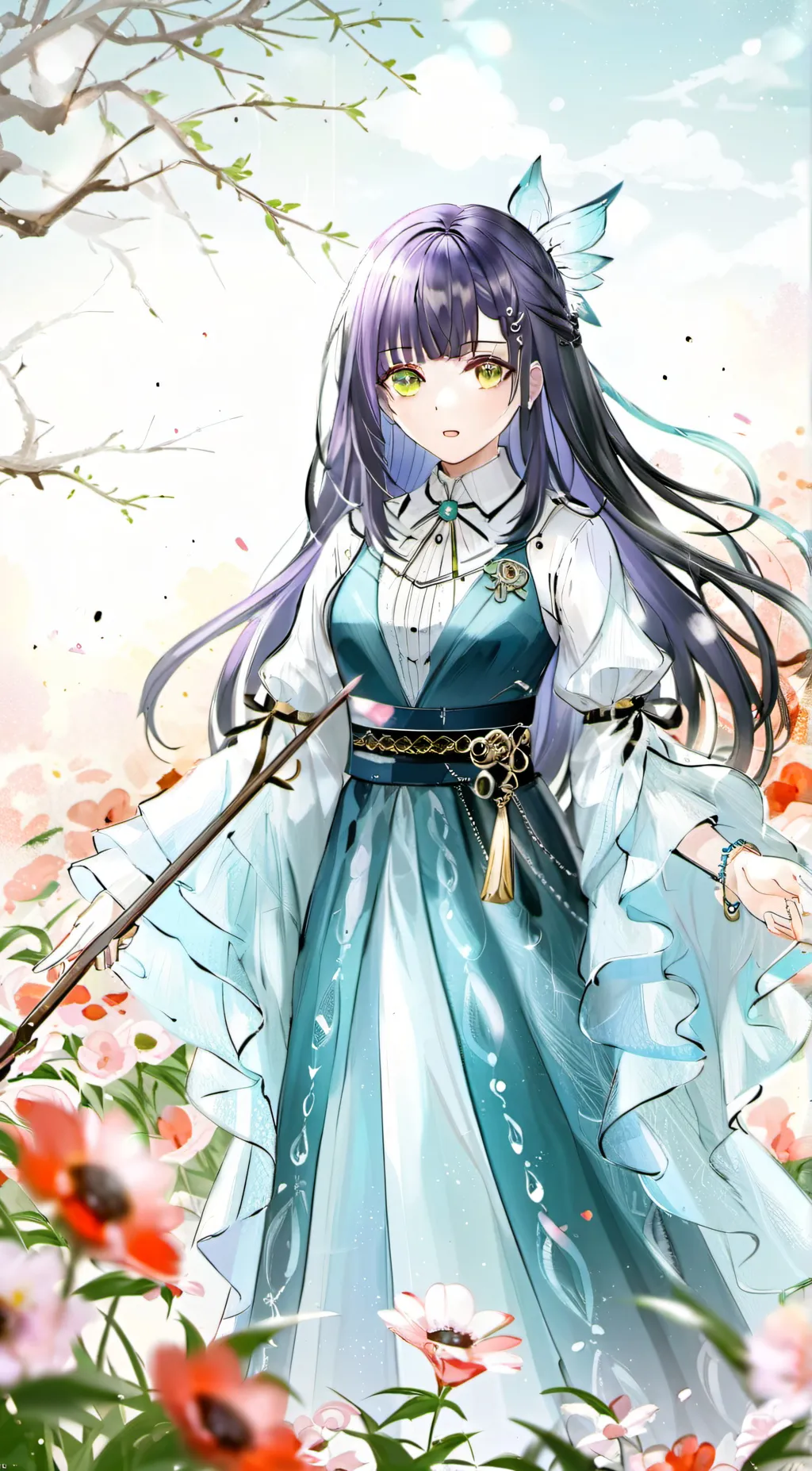 ai character: kio nitsu background