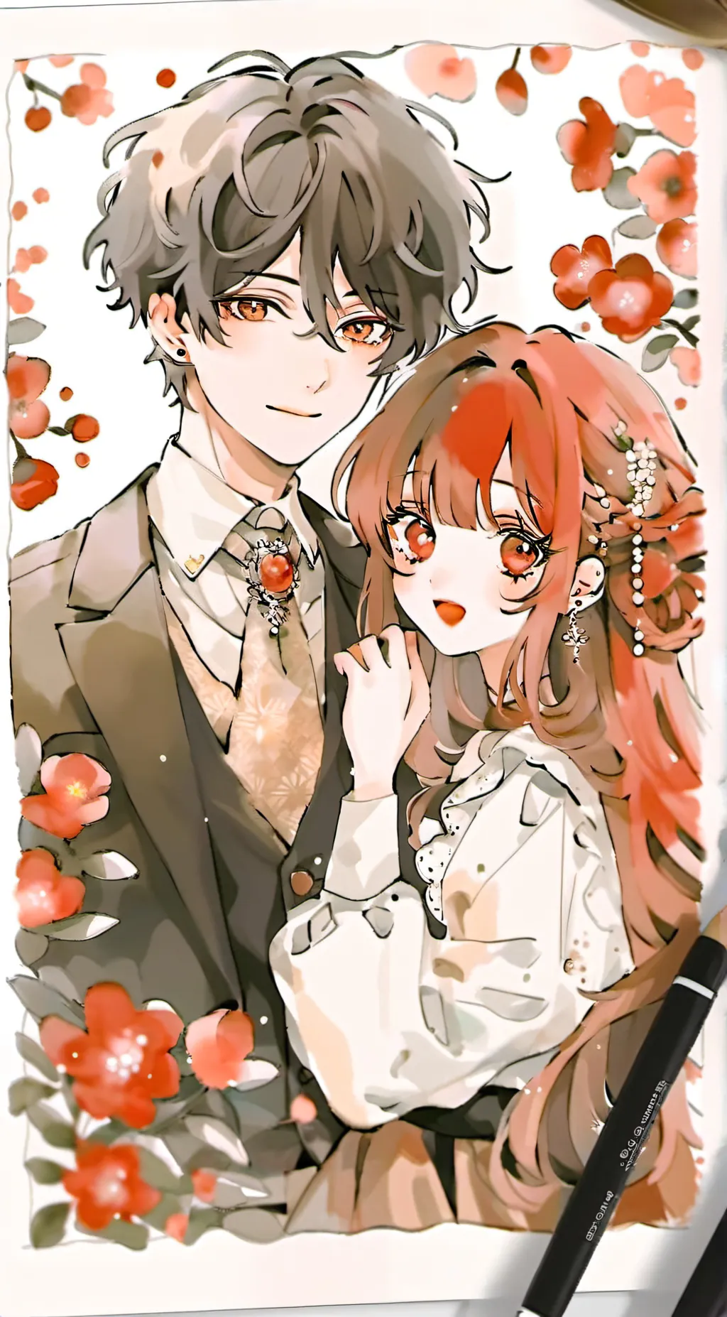 ai character: Nayome and Drake background