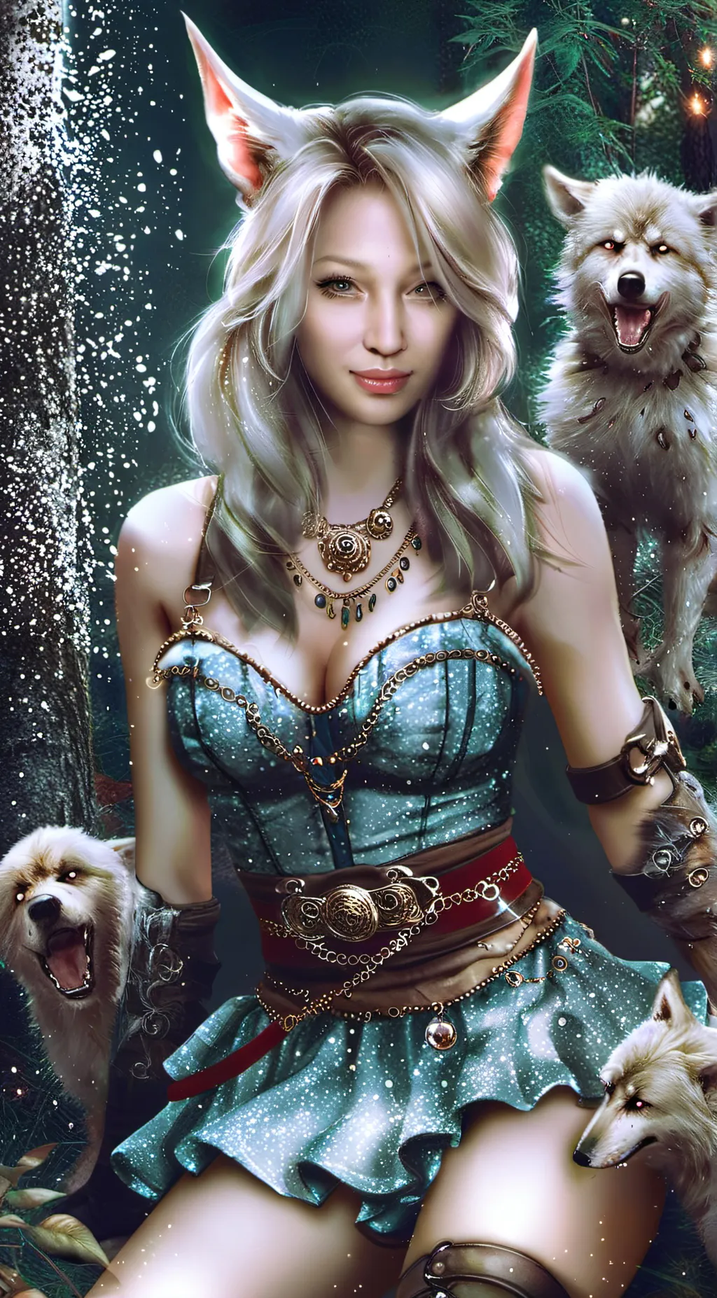 ai character: Rebecca  background