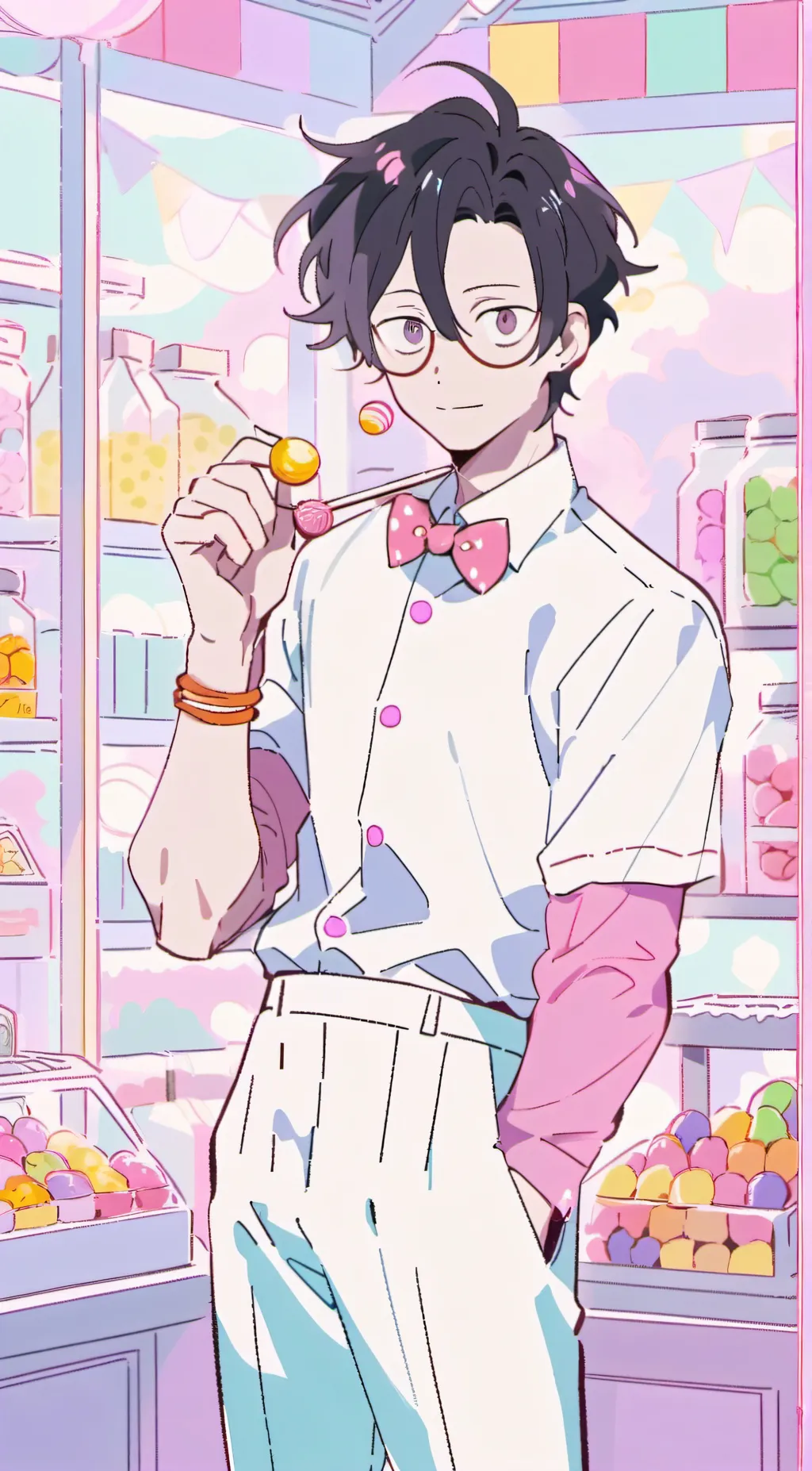 ai character: Kevin  background