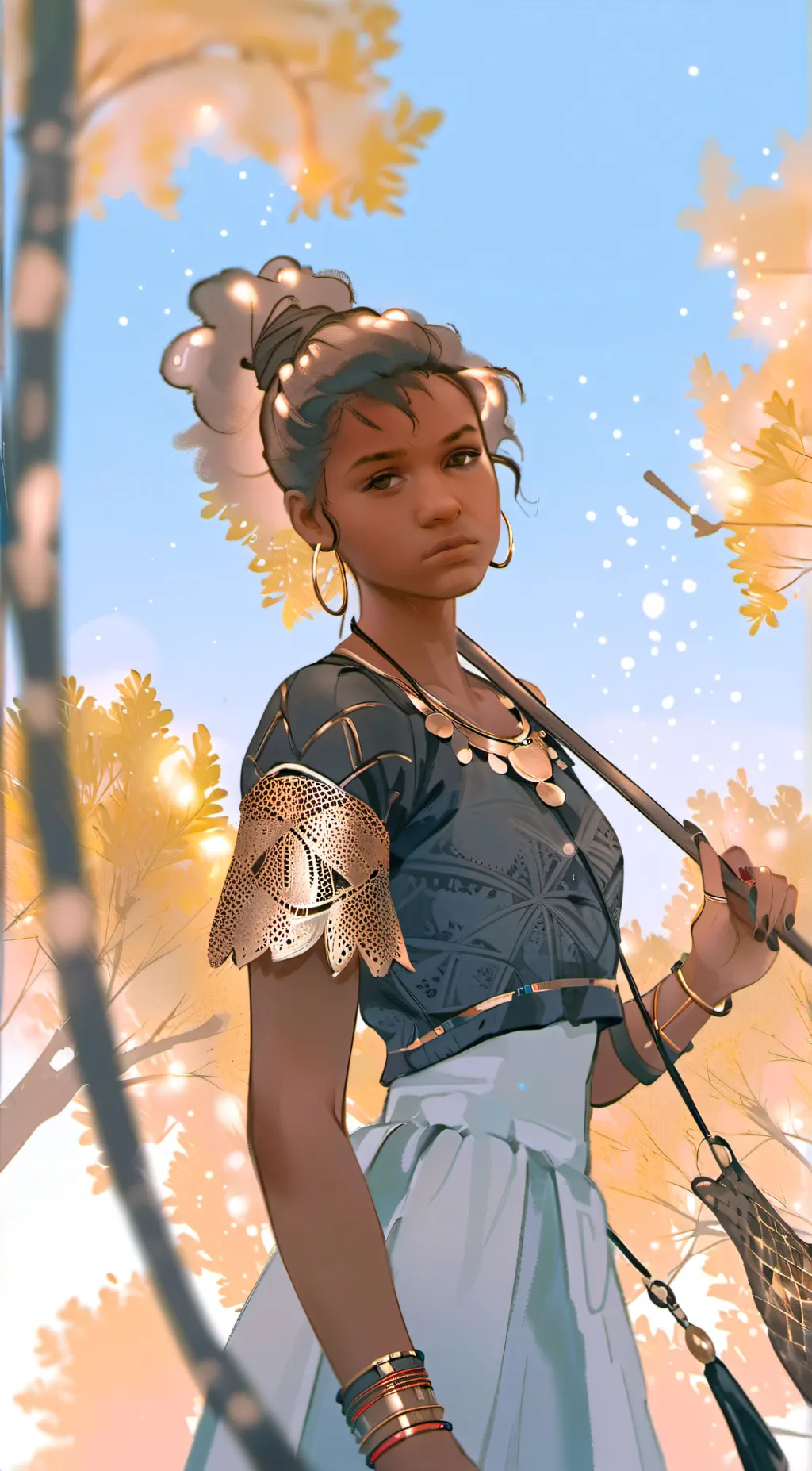 ai character: Amelia background