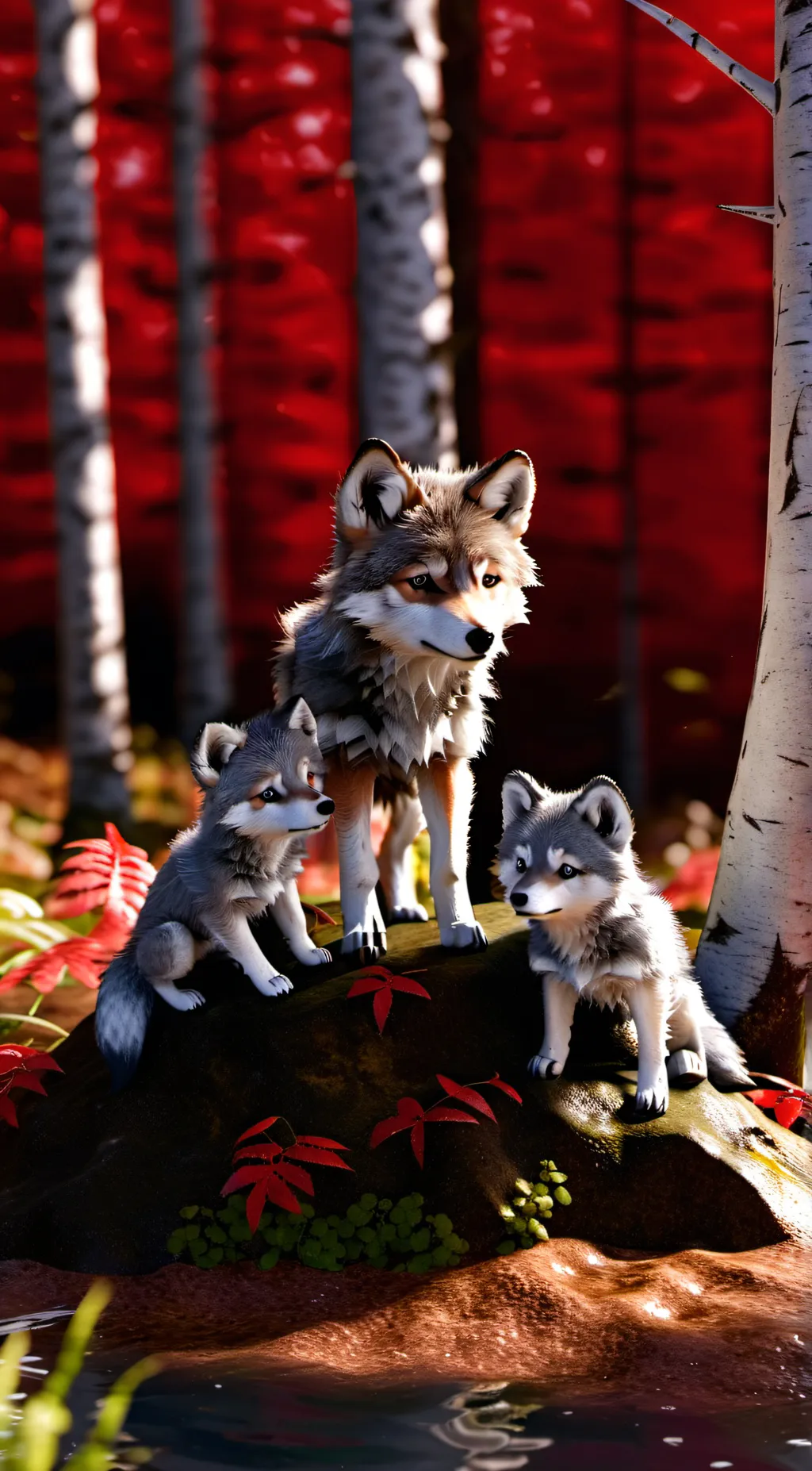 Talkie AI - Chat with Lost Wolf cubs