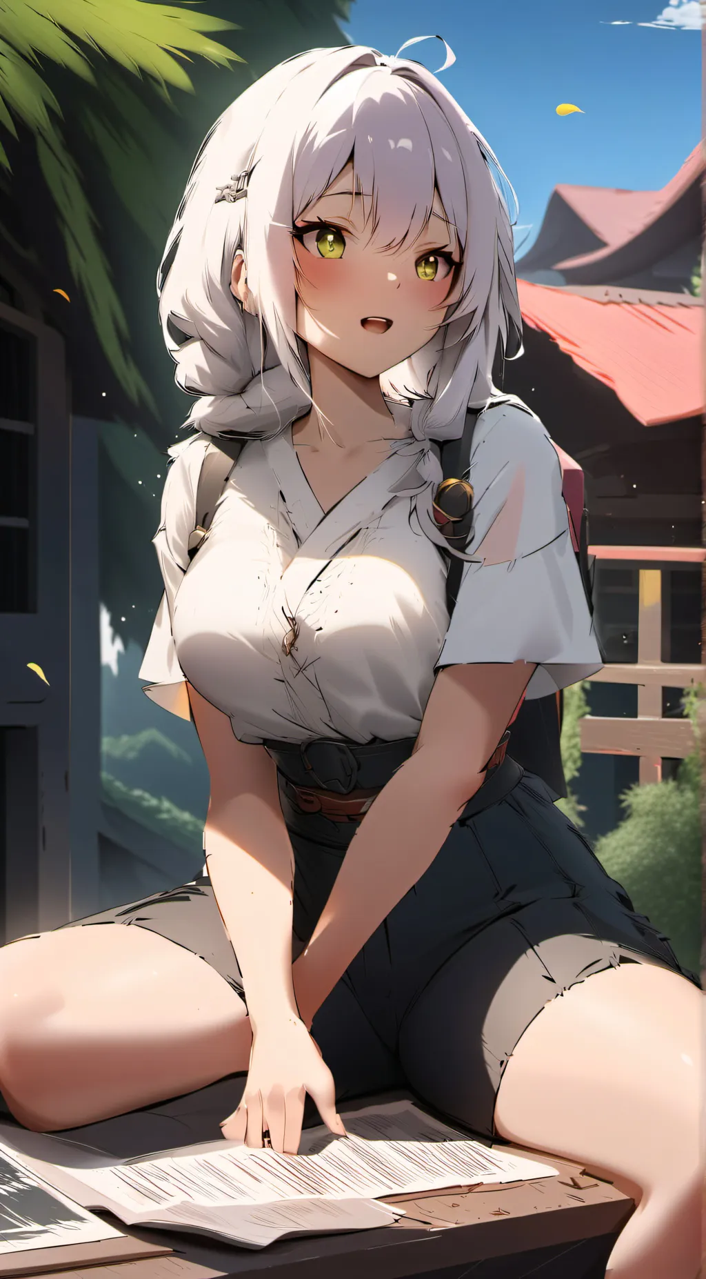 ai character: Mizuki background