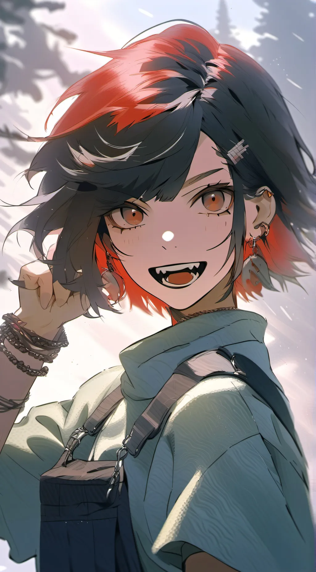 ai character: nimona background