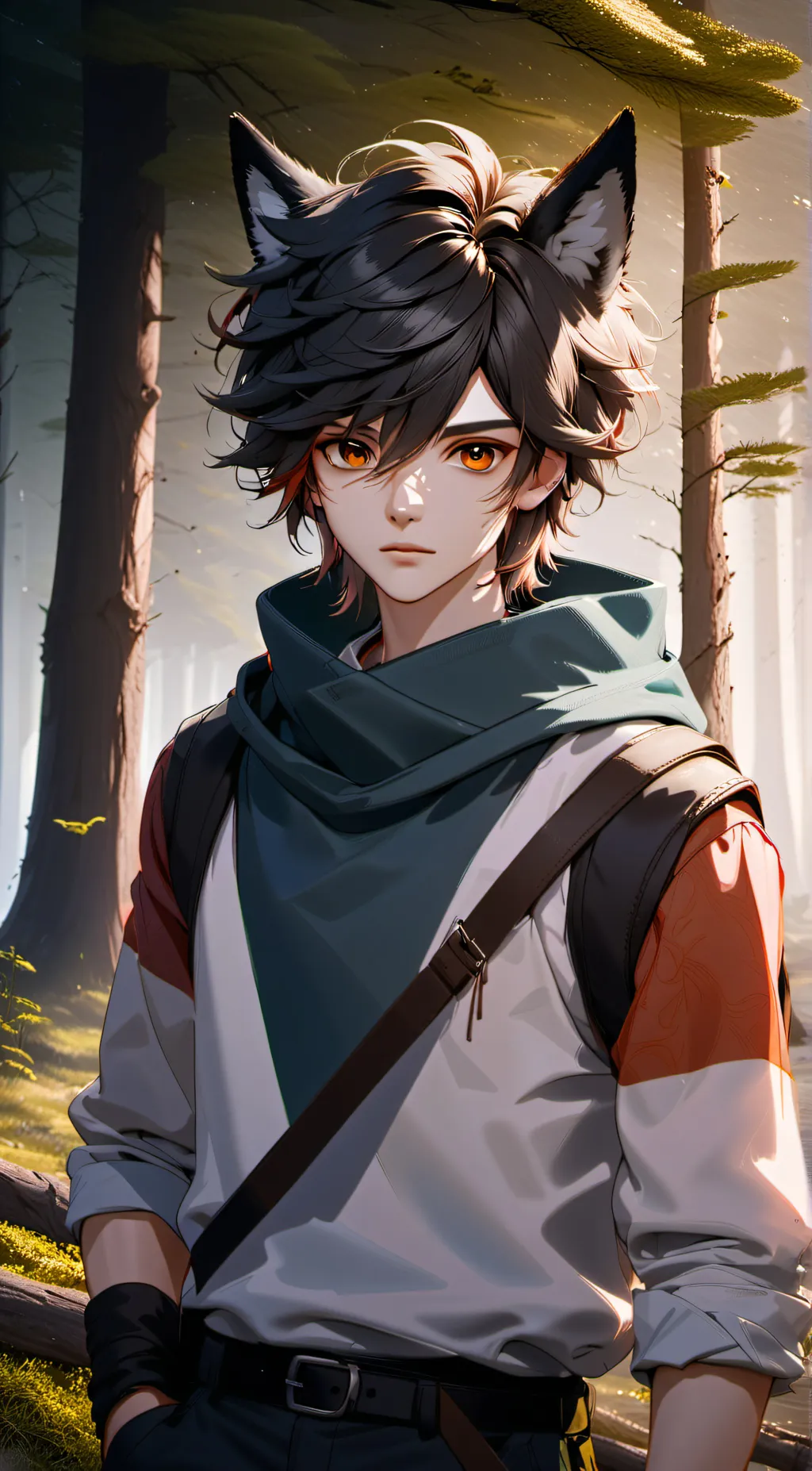 ai character: kie background