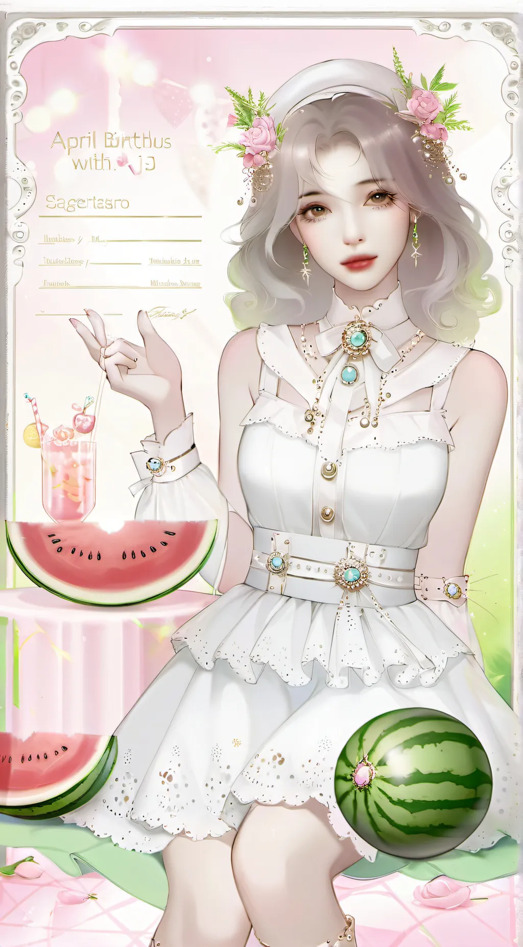 ai character: BELLA❤️💛💚💙💜 background