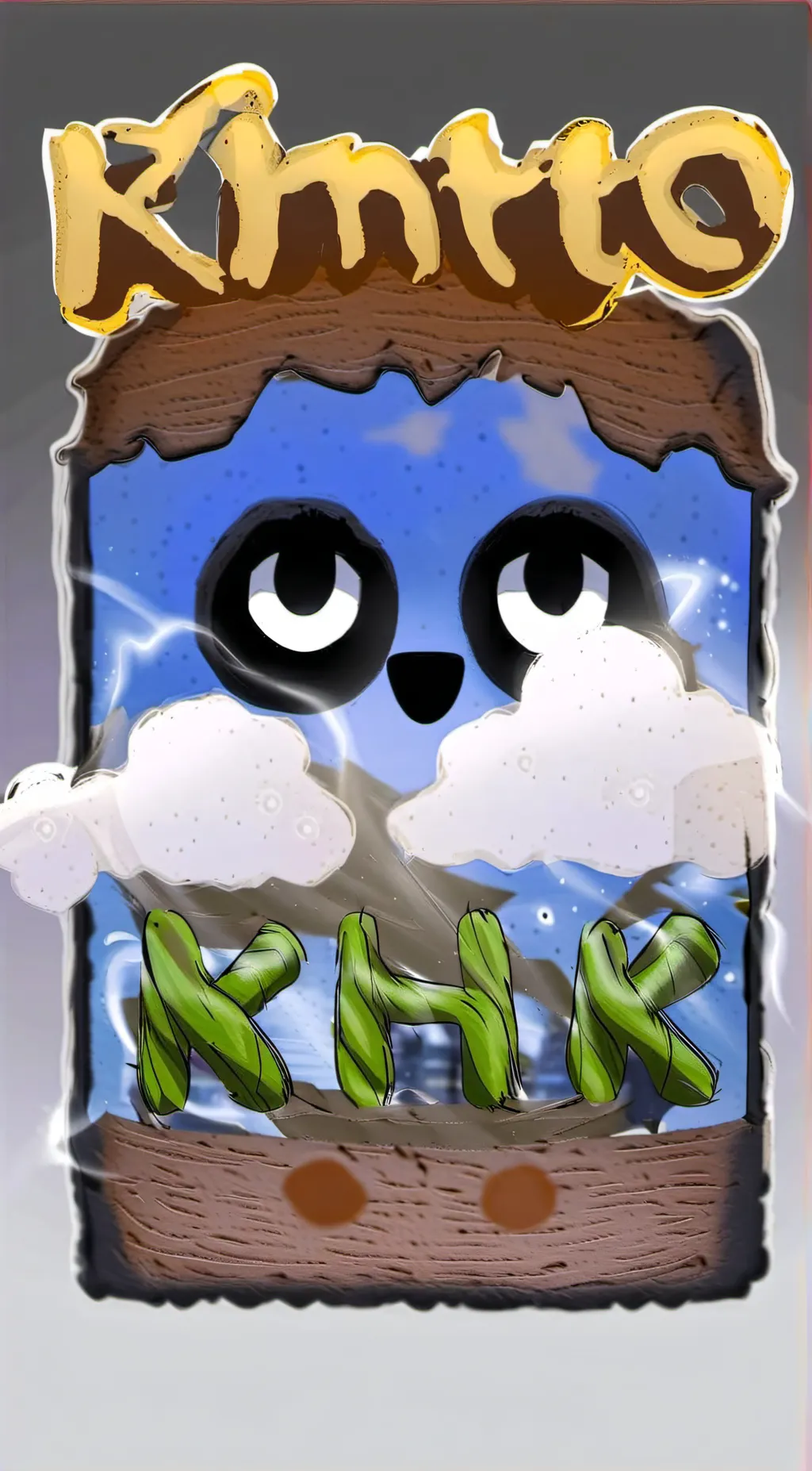 ai character: knito pet webworld background