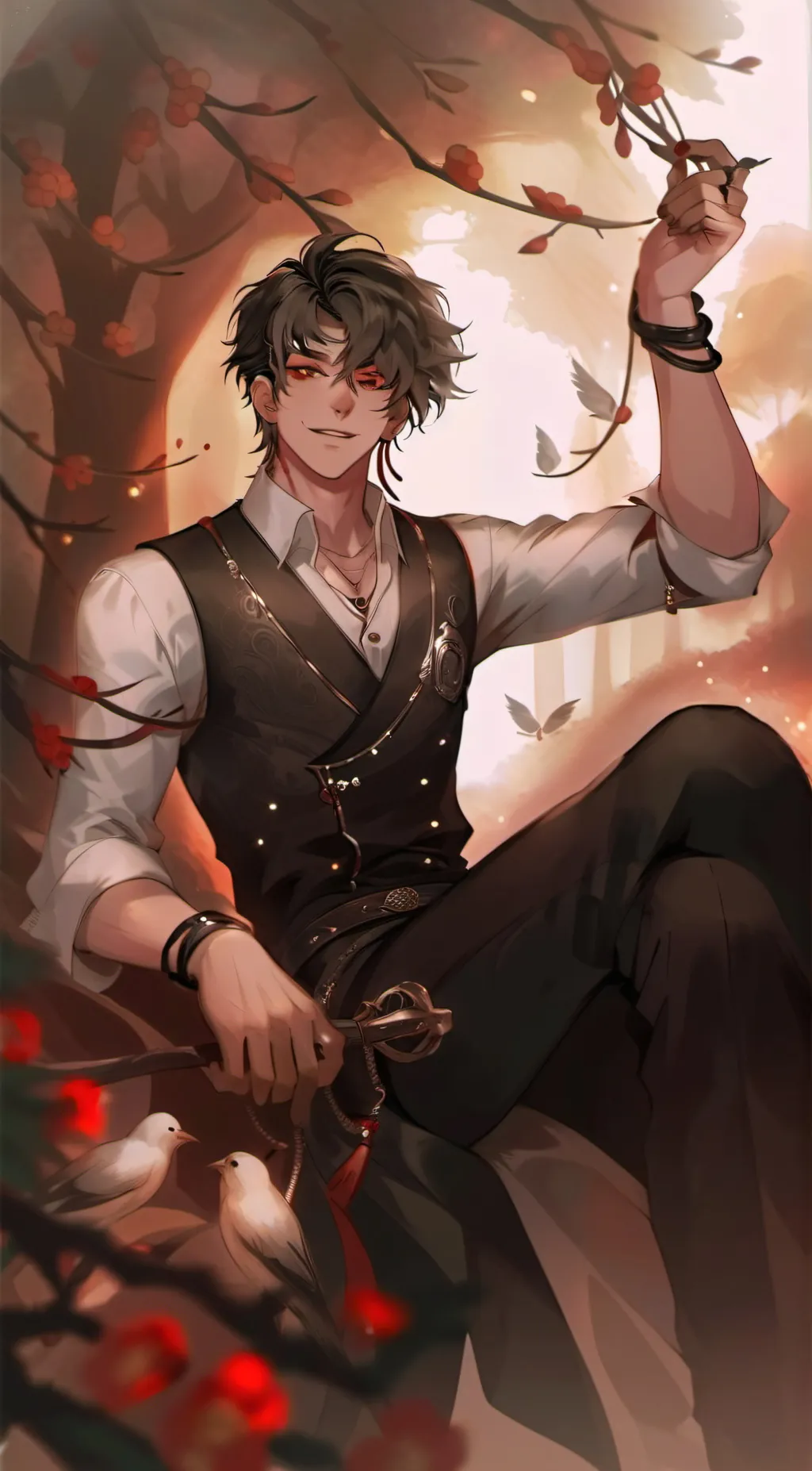 ai character: Billionaire  Izuku background