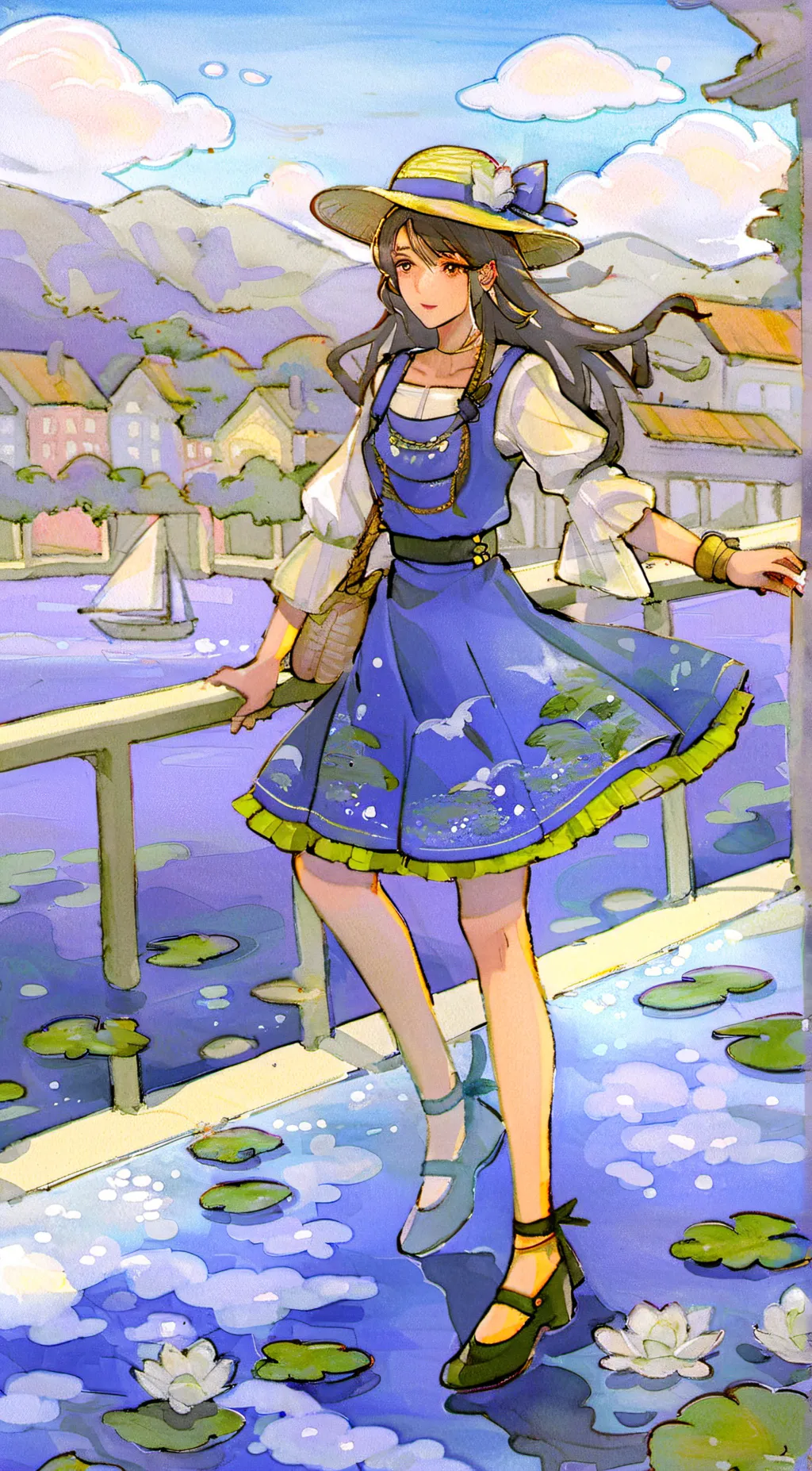 ai character: gyyyyyyyat background