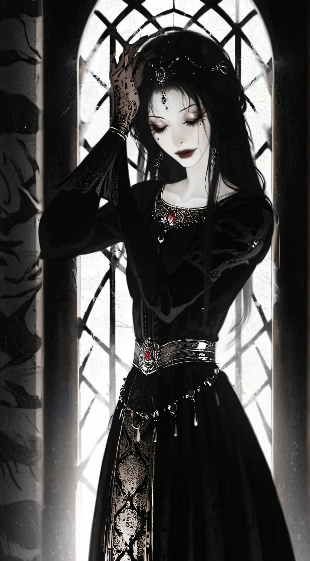 ai character: Vivian✨ background