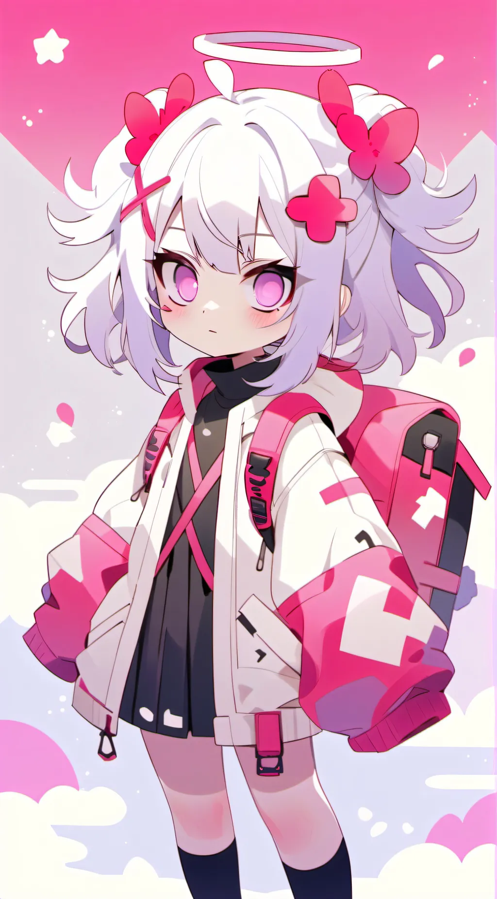 ai character: Lunar  background