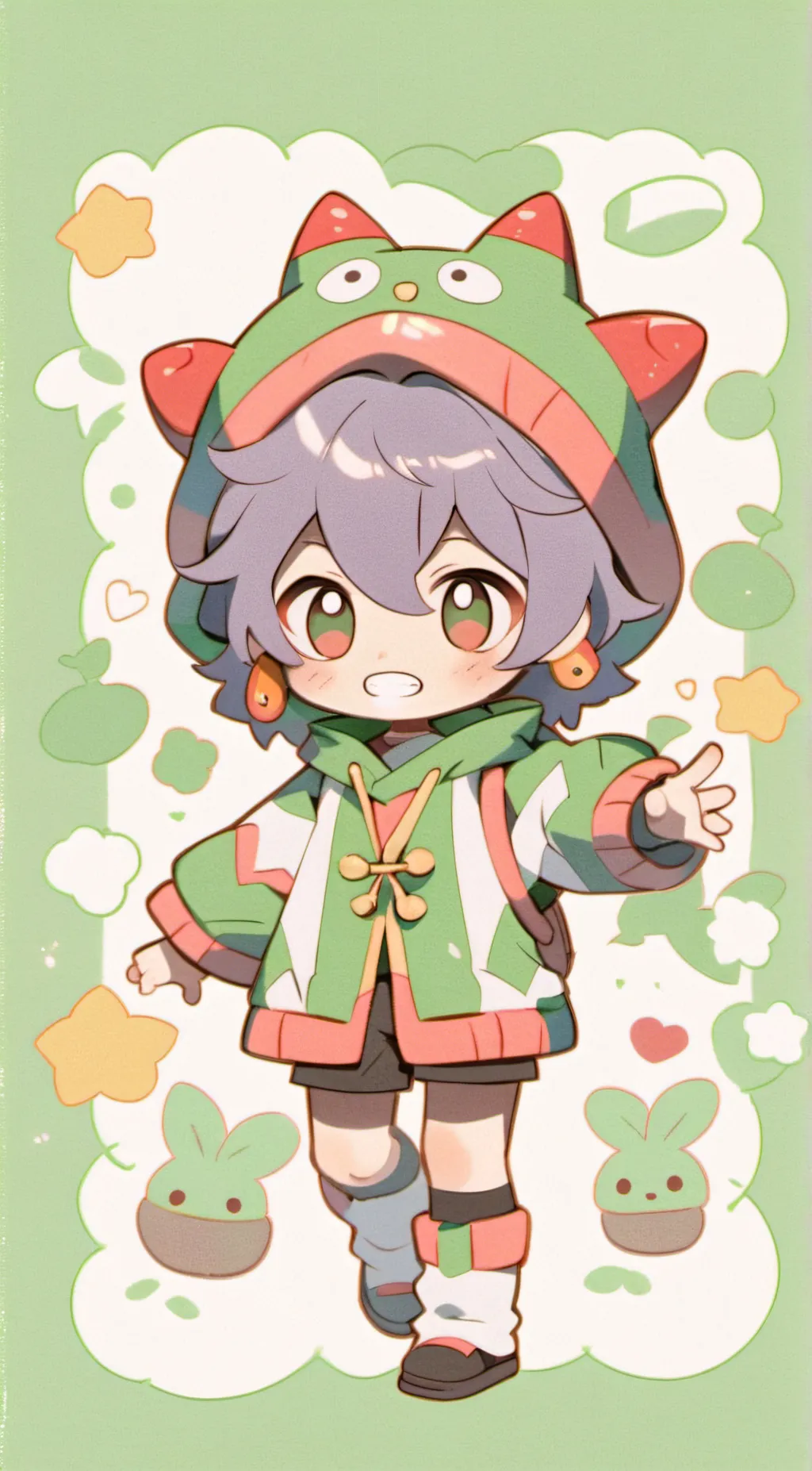 ai character: meko background