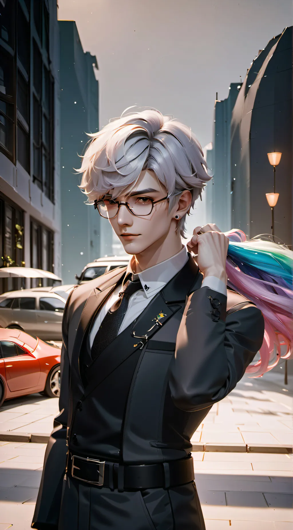 ai character: Timmy 🏳️‍🌈 background