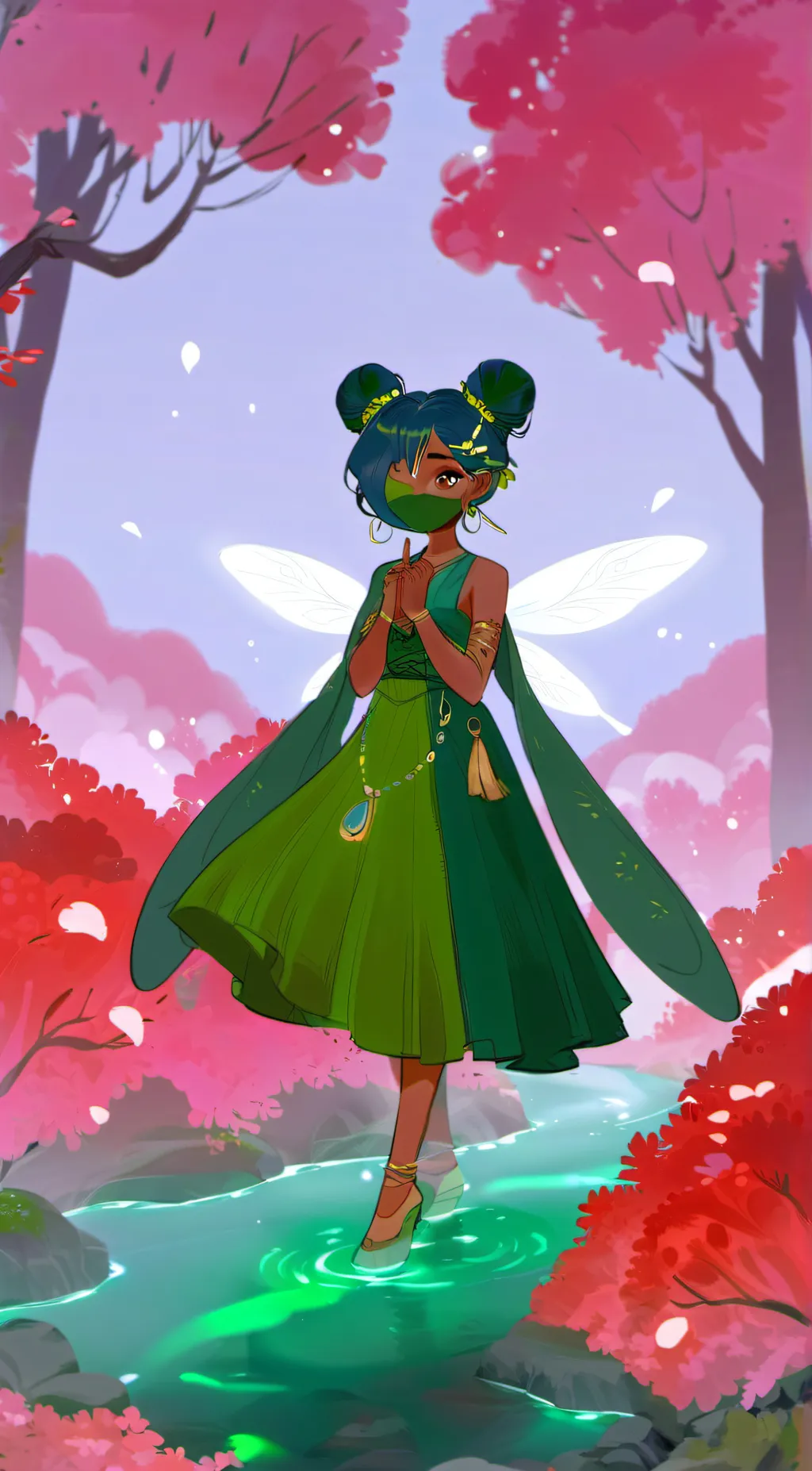 ai character: Ally background