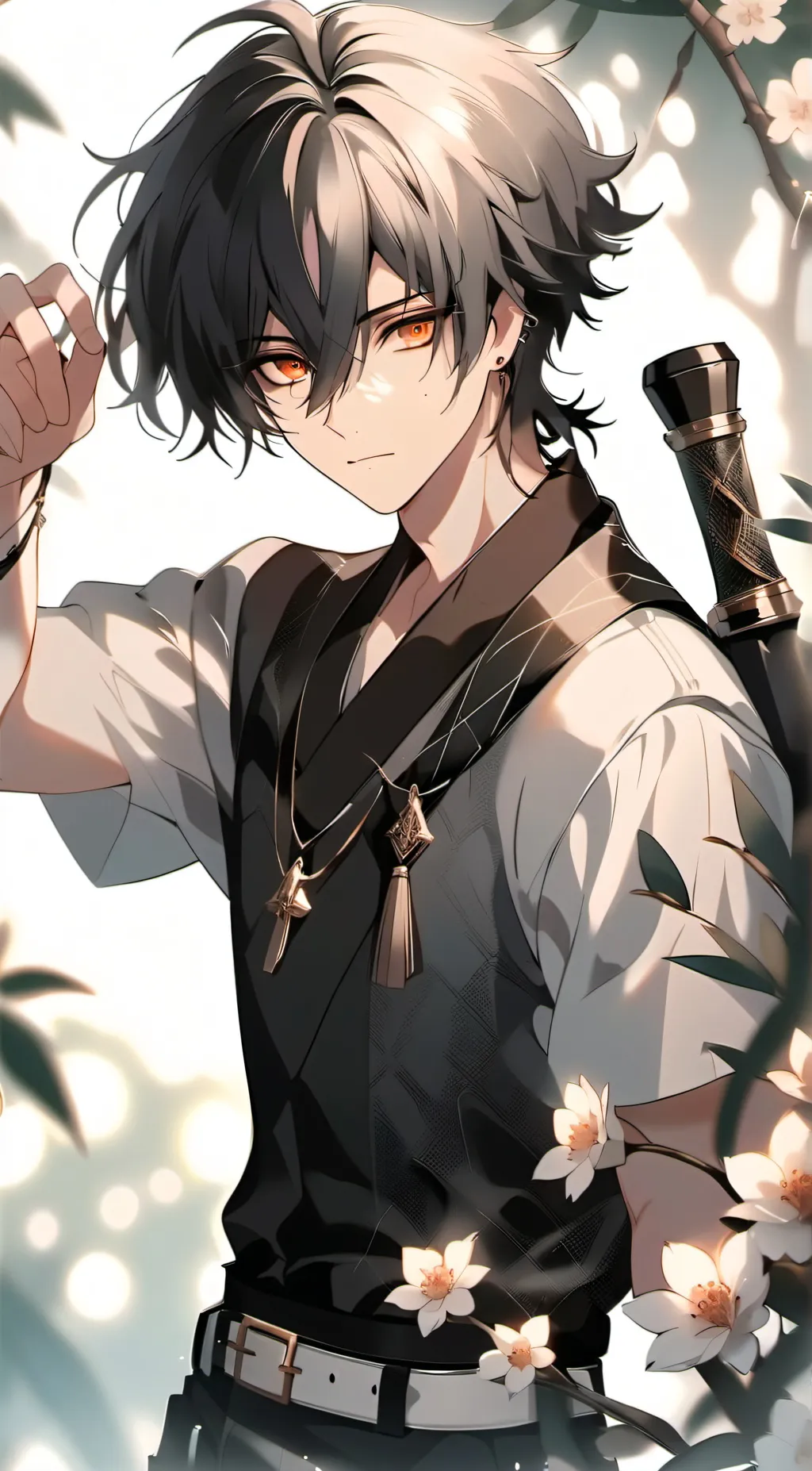 ai character: Leon background