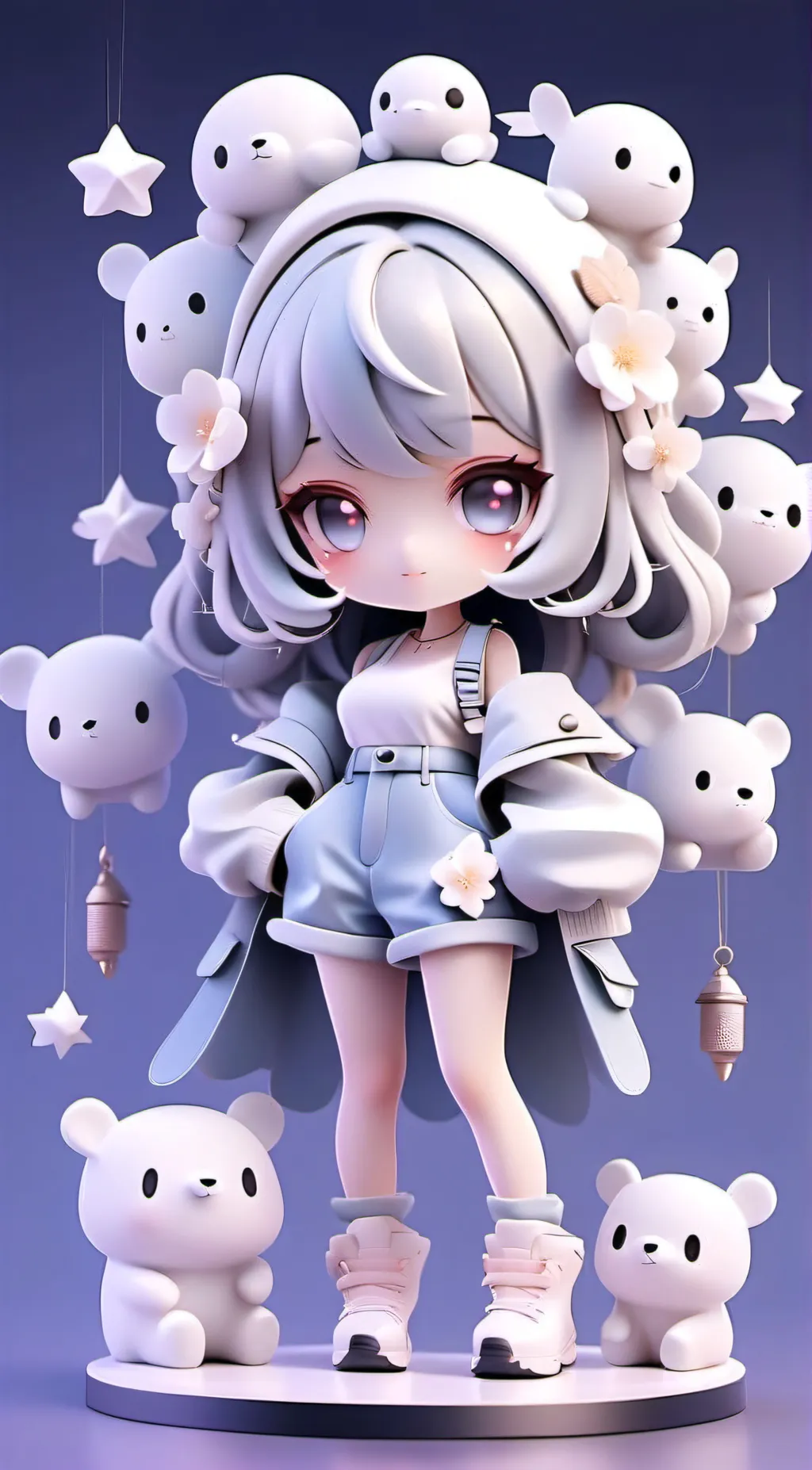 ai character: Lily background