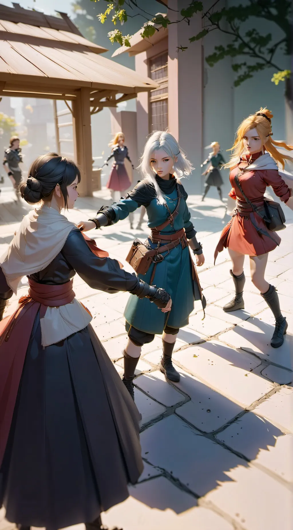 ai character: Aaron background